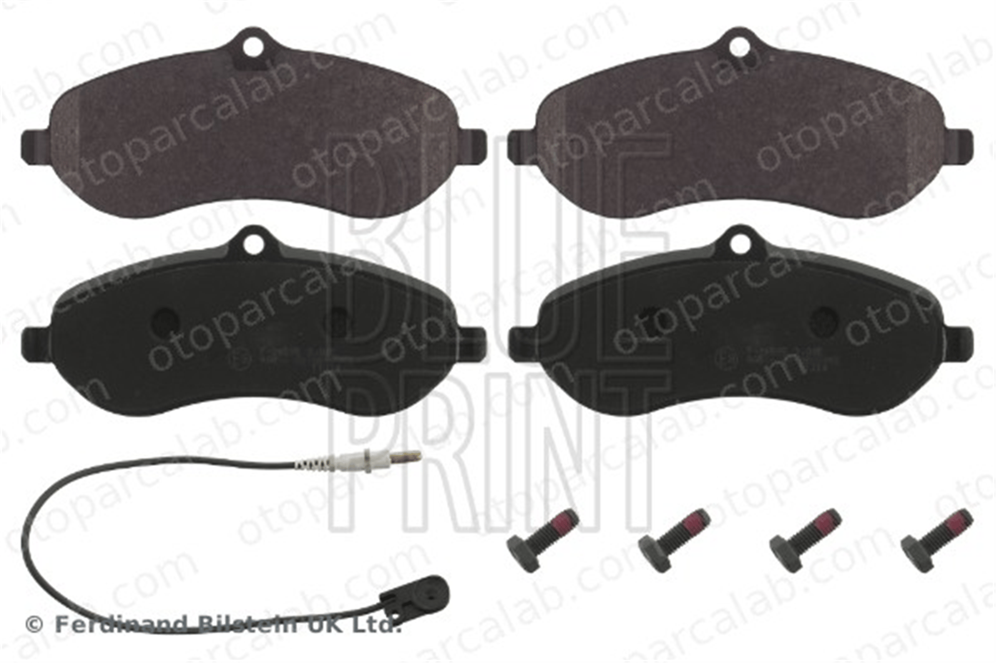 BLUE PRINT ADT342207 Fren Disk Balata Ön PEUGEOT EXPERT TEPEE CITROËN JUMPY SU001A1067 1611839880