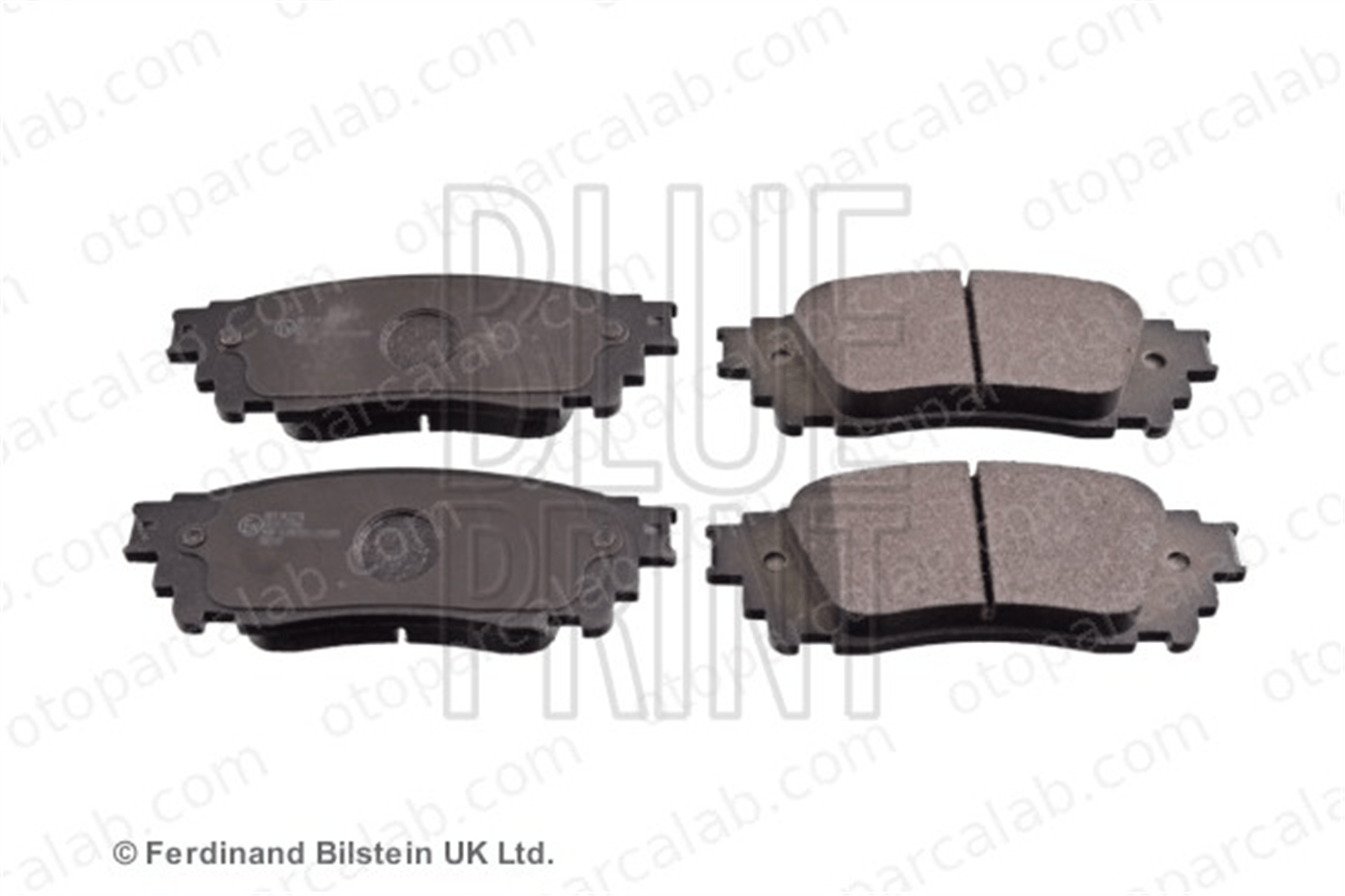BLUE PRINT ADT342214 Fren Disk Balata Ön LEXUS NX TOYOTA ALPHARD / VELLFIRE 446678010 446658022