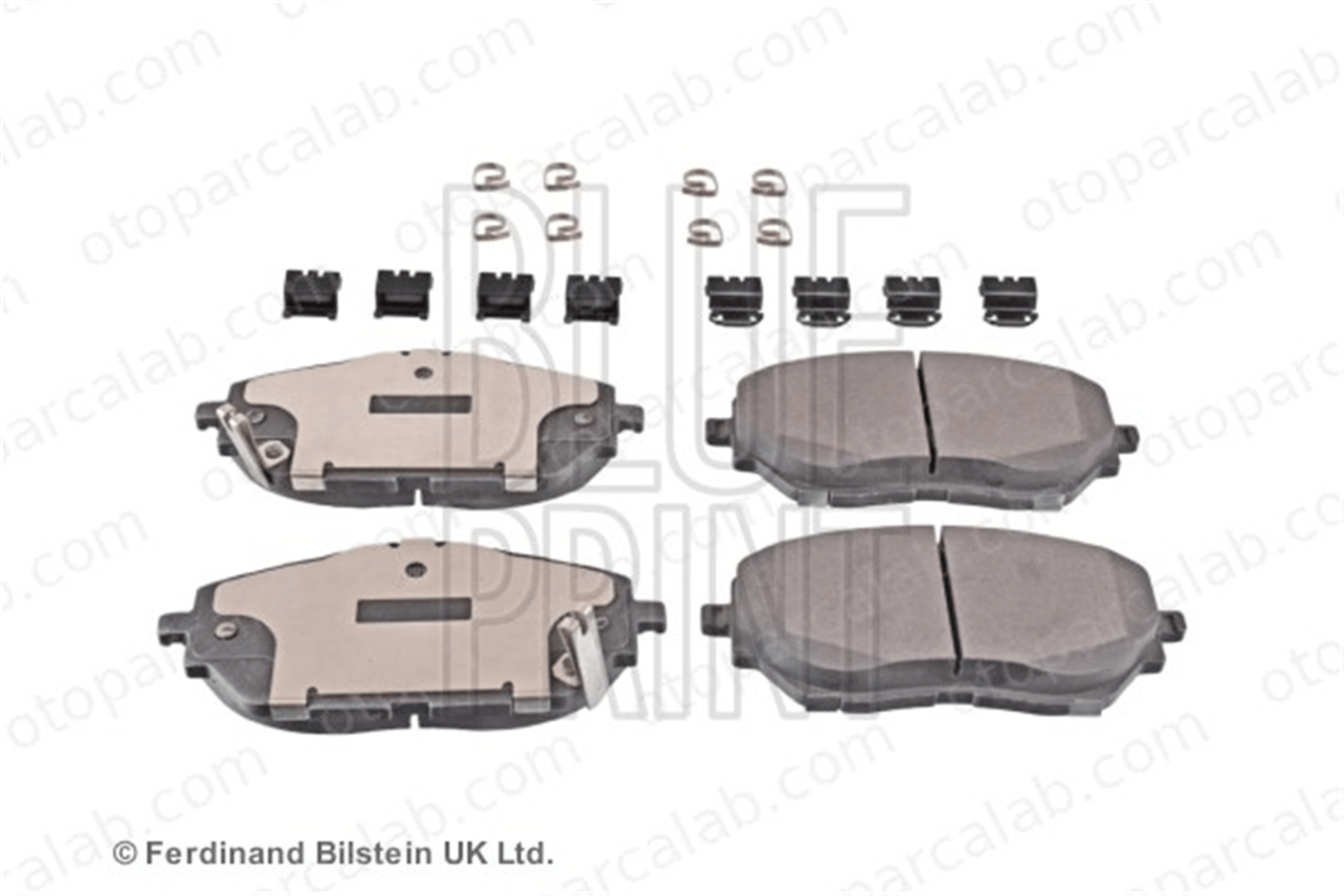 BLUE PRINT ADT342223 Fren Disk Balata Ön TOYOTA C-HR C-HR VAN 4465F4010 04465-F4010