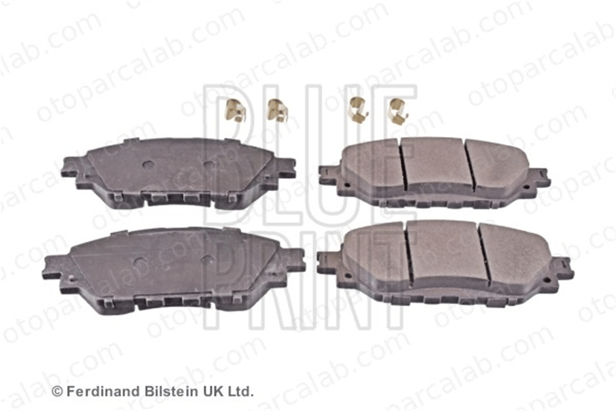 BLUE PRINT ADT342225 Fren Disk Balata Ön TOYOTA HILUX VIII Pick-up 44650K420S1 044650K420S1