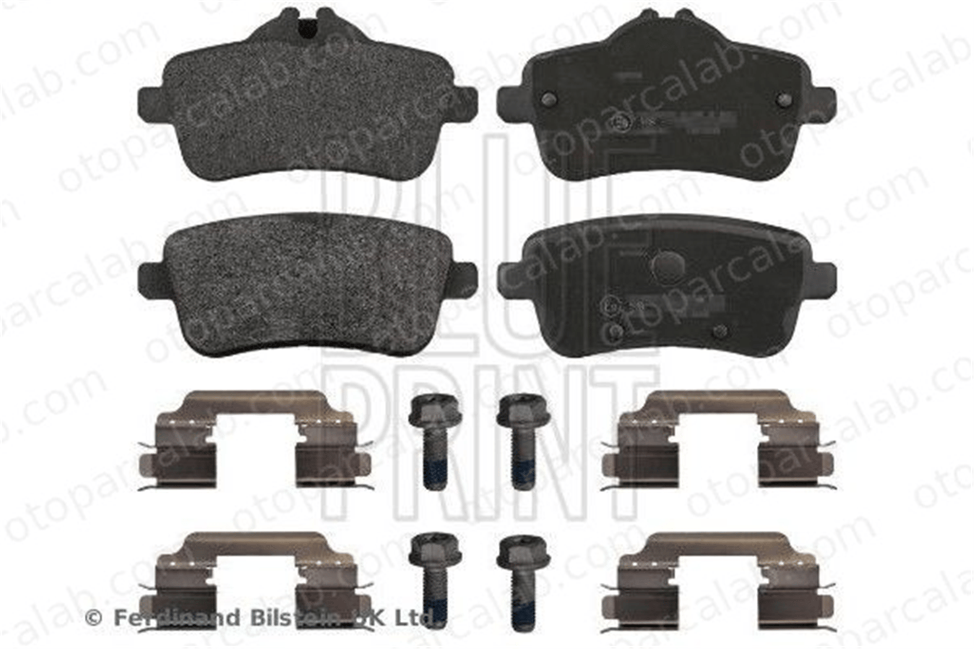 BLUE PRINT ADU174216 Fren Disk Balata Arka MERCEDES-BENZ GLE GLE Coupe A0074207720 4206504