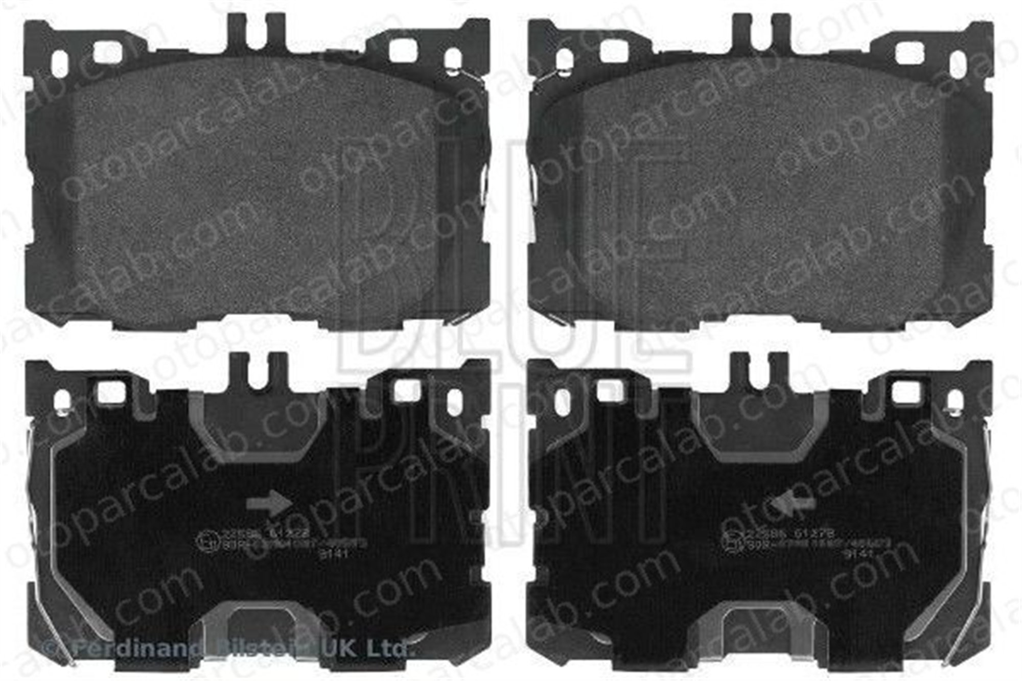 BLUE PRINT ADU174241 Fren Disk Balata Ön MERCEDES-BENZ E-SERISI GLC Coupe A0004204900 4204900