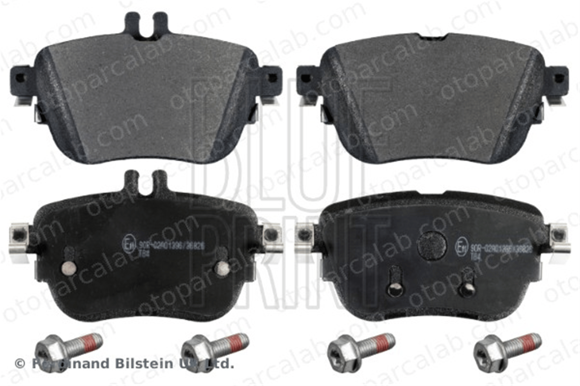 BLUE PRINT ADU174249 Fren Disk Balata Arka MERCEDES-BENZ E-SERISI E-SERISI T-Model A0004209700 4206000