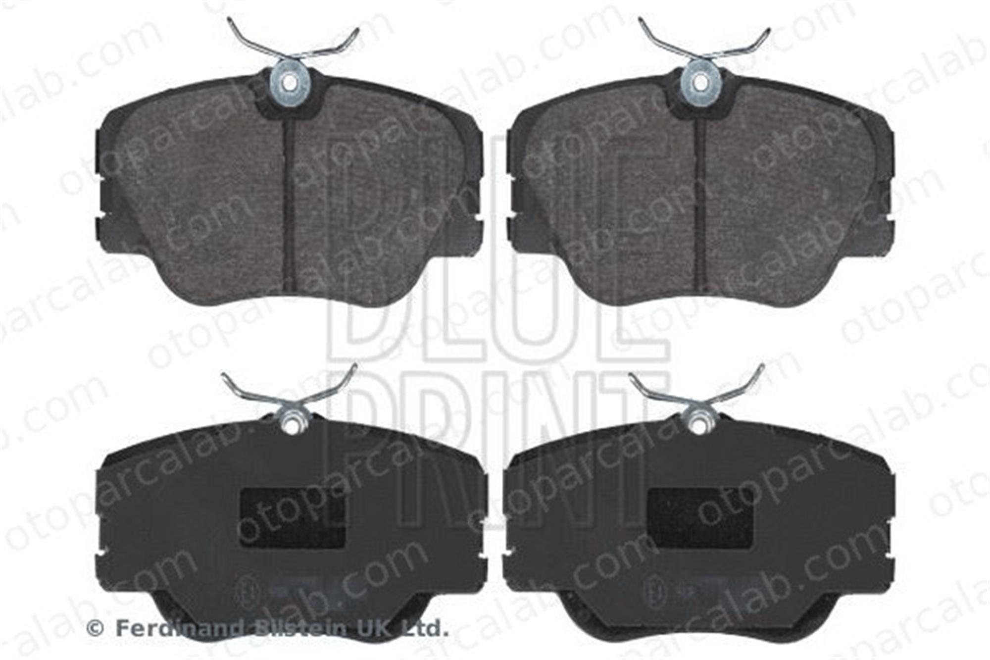 BLUE PRINT ADU174255 Fren Disk Balata Ön MERCEDES-BENZ 124 Sedan 124 T-Model A0004209920 4209920