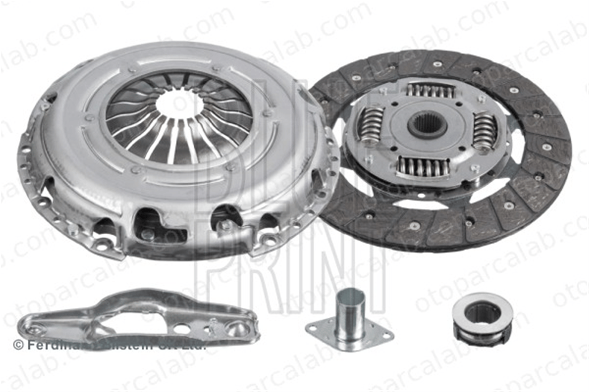 BLUE PRINT ADV183056 Debriyaj Seti VW CADDY III Kasa/büyük limuzin CADDY III MPV 36198141A 036198141A