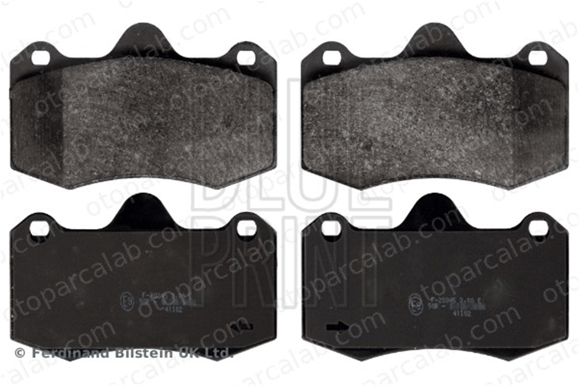 BLUE PRINT ADV184220 Fren Disk Balata Ön SEAT IBIZA III LOTUS EVORA 6LL698151 A132J0001S