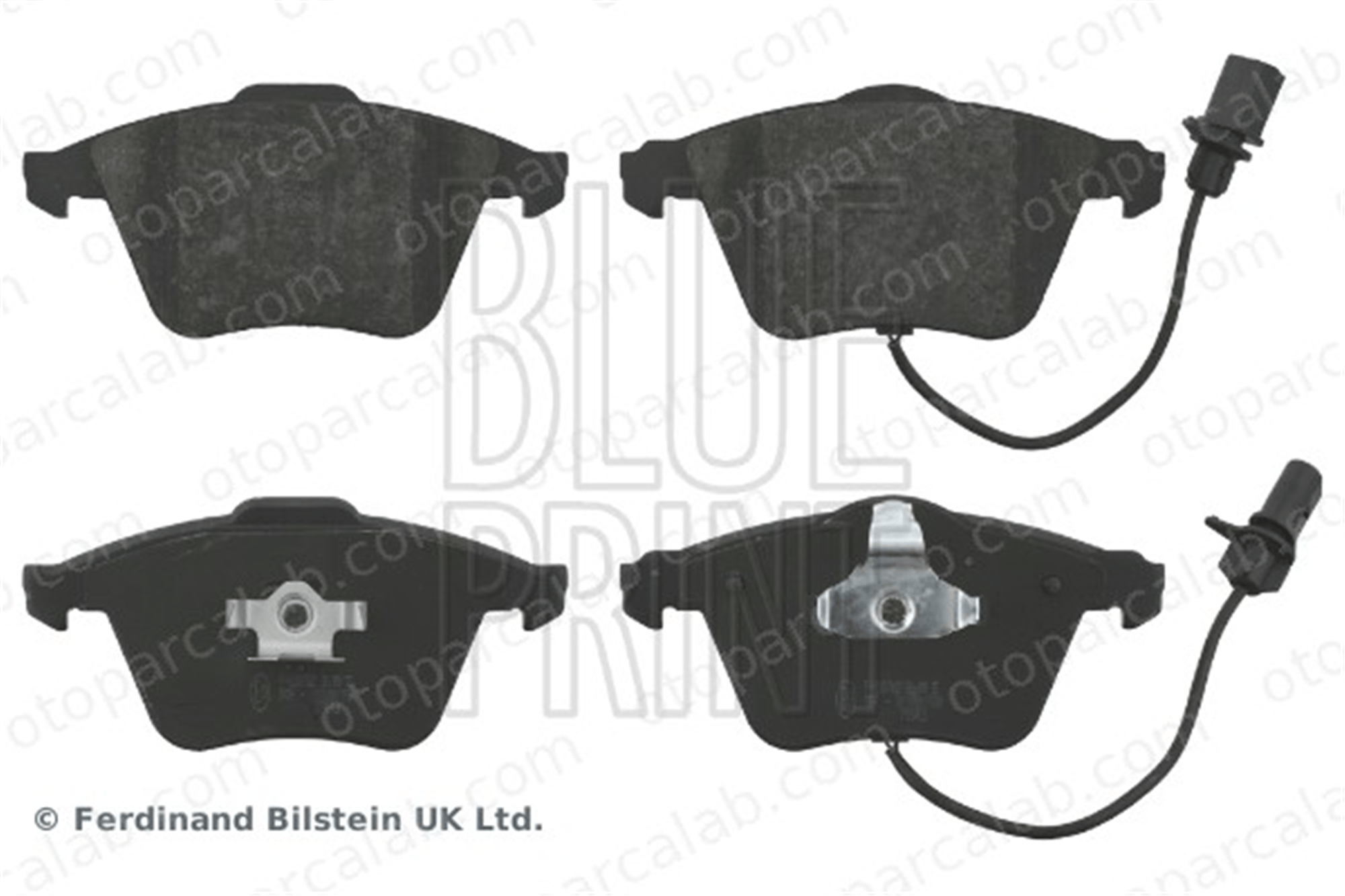 BLUE PRINT ADV184230 Fren Disk Balata Ön AUDI A6 C6 Avant A6 C6 8E0698151G 4E0698151F