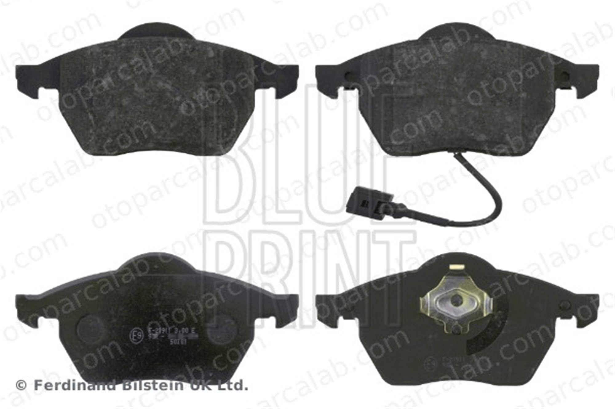 BLUE PRINT ADV184232 Fren Disk Balata Ön VW BORA I BORA Variant 1J0698151M 1J0615105AE