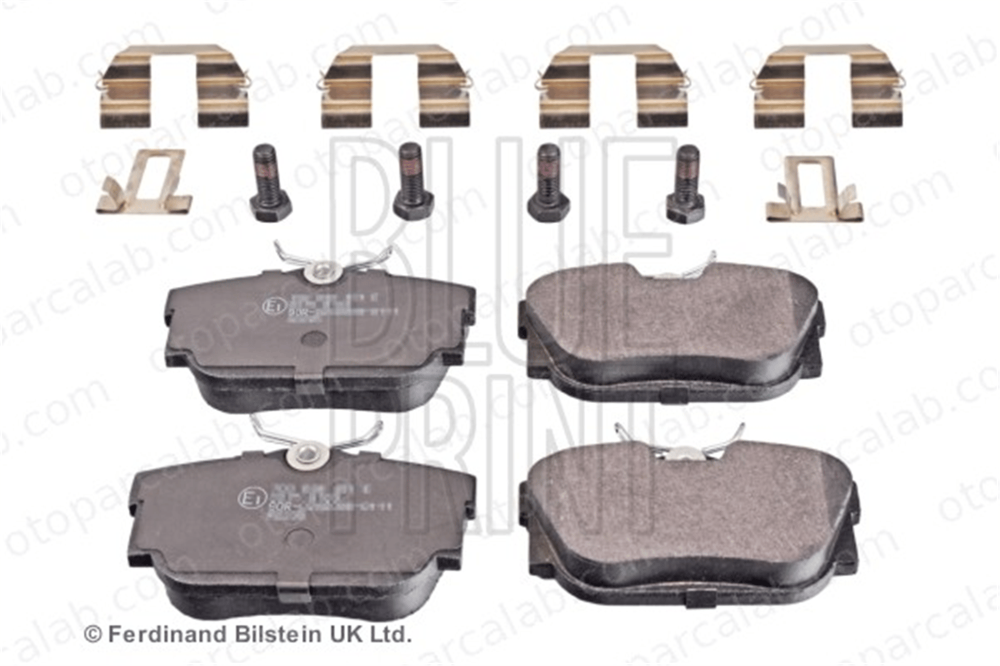 BLUE PRINT ADV184237 Fren Disk Balata Ön VW TRANSPORTER T4 Minibüs/Otobüs TRANSPORTER T4 Panelvan/Van 7D0698451E 701615423
