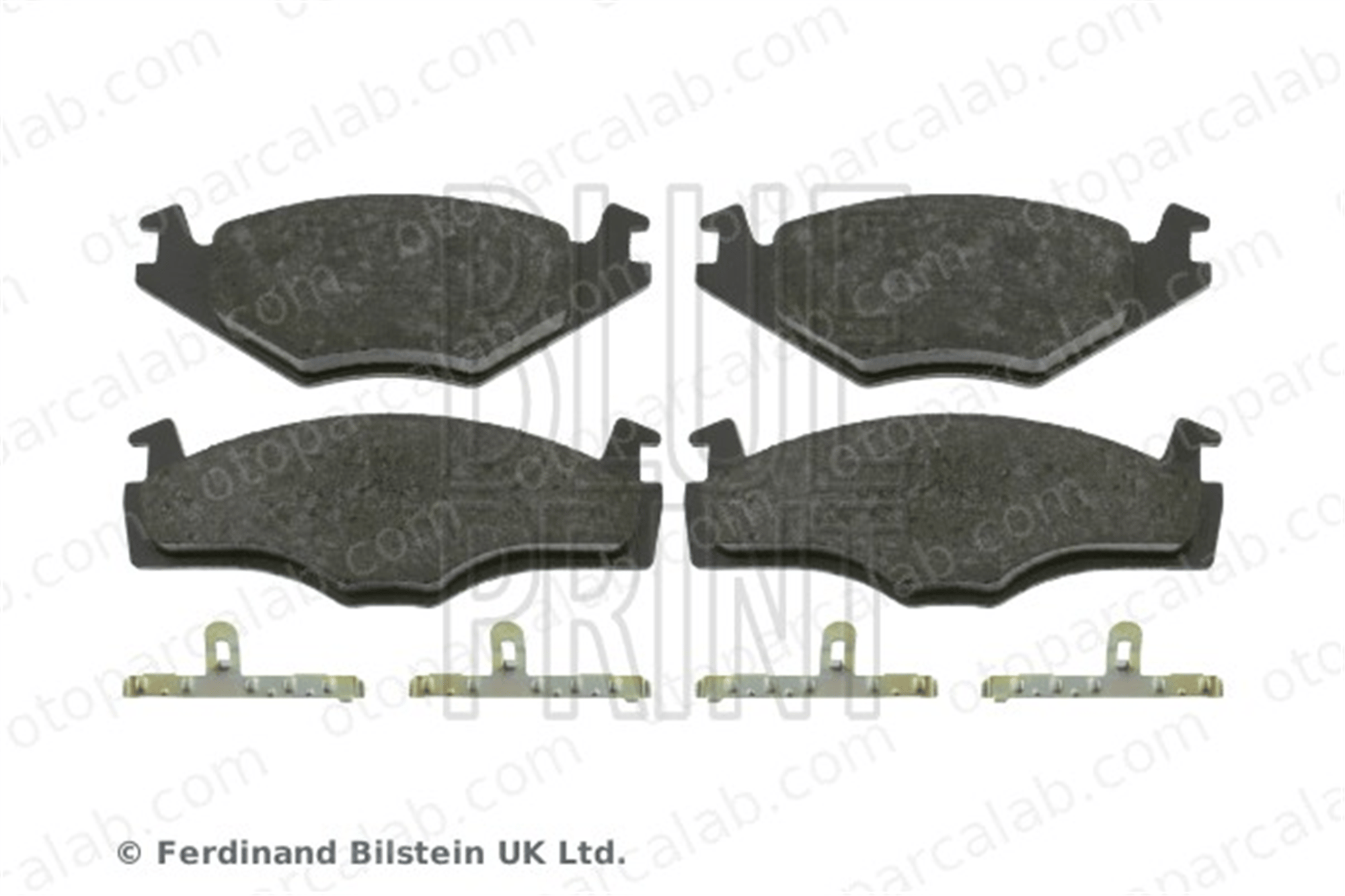 BLUE PRINT ADV184262 Fren Disk Balata Ön VW GOLF II JETTA II 1H0698151 171698151F