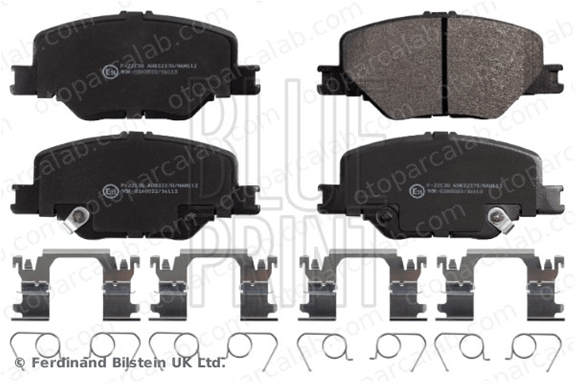BLUE PRINT ADW194219 Fren Disk Balata Ön OPEL INSIGNIA B Grand Sport INSIGNIA B Sports Tourer 84124408 084124408