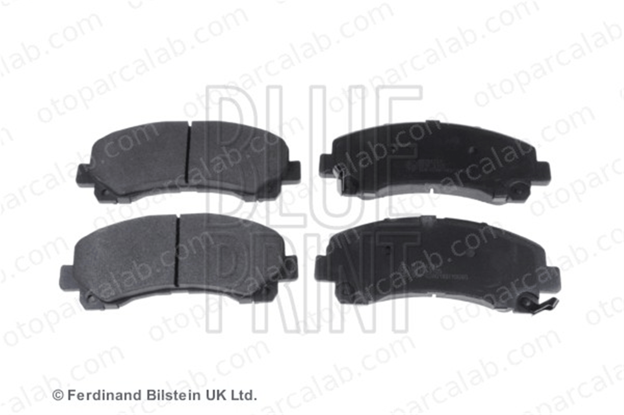 BLUE PRINT ADZ94237 Fren Disk Balata Ön ISUZU D-MAX I D-MAX II 8980791040 8976526220