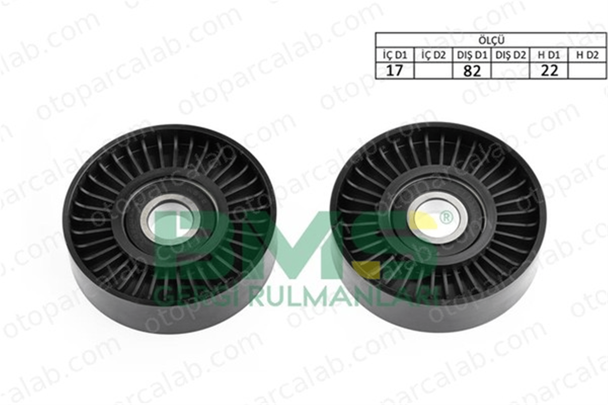 BMS 266 Vantilatör Kayış Gergi Rulmanı SAAB 9-3 Station wagon OPEL VECTRA C 24430296 71739304