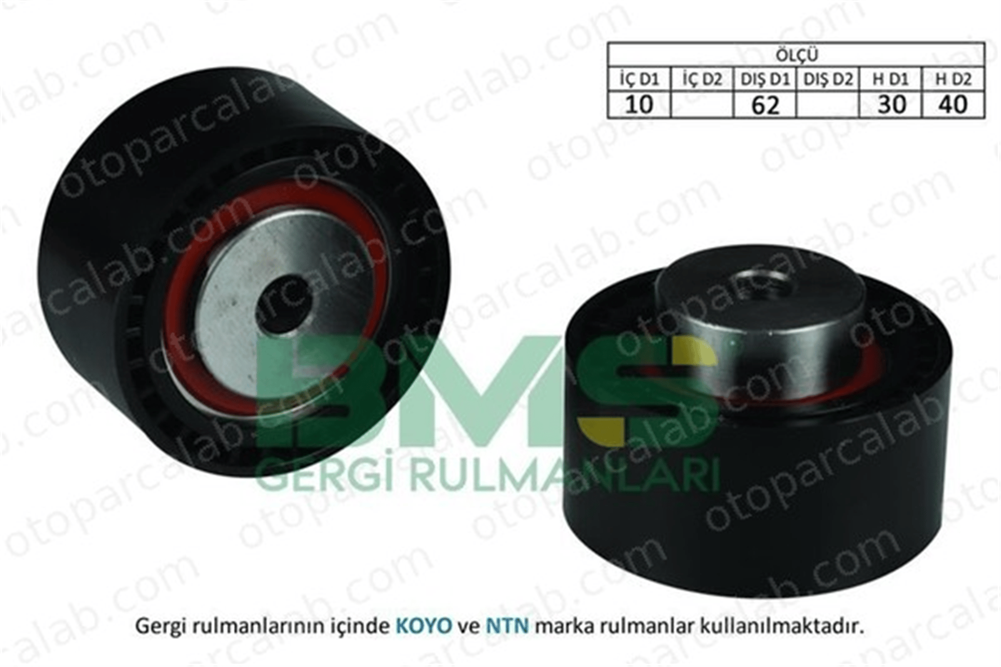 BMS 415 Vantilatör Kayış Gergi Rulmanı 0829.C4