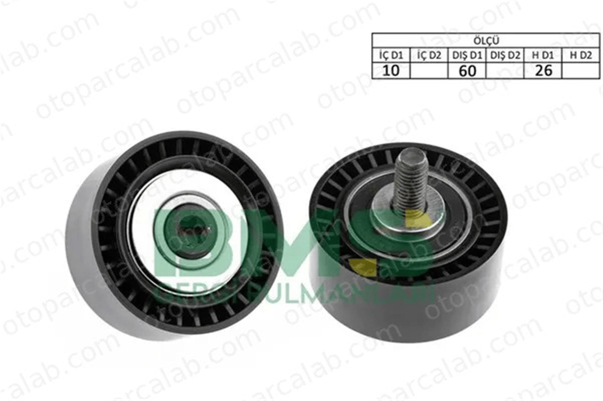BMS 482 Vantilatör Kayış Gergi Rulmanı CITROËN XSARA XSARA PICASSO 575173 1613837880