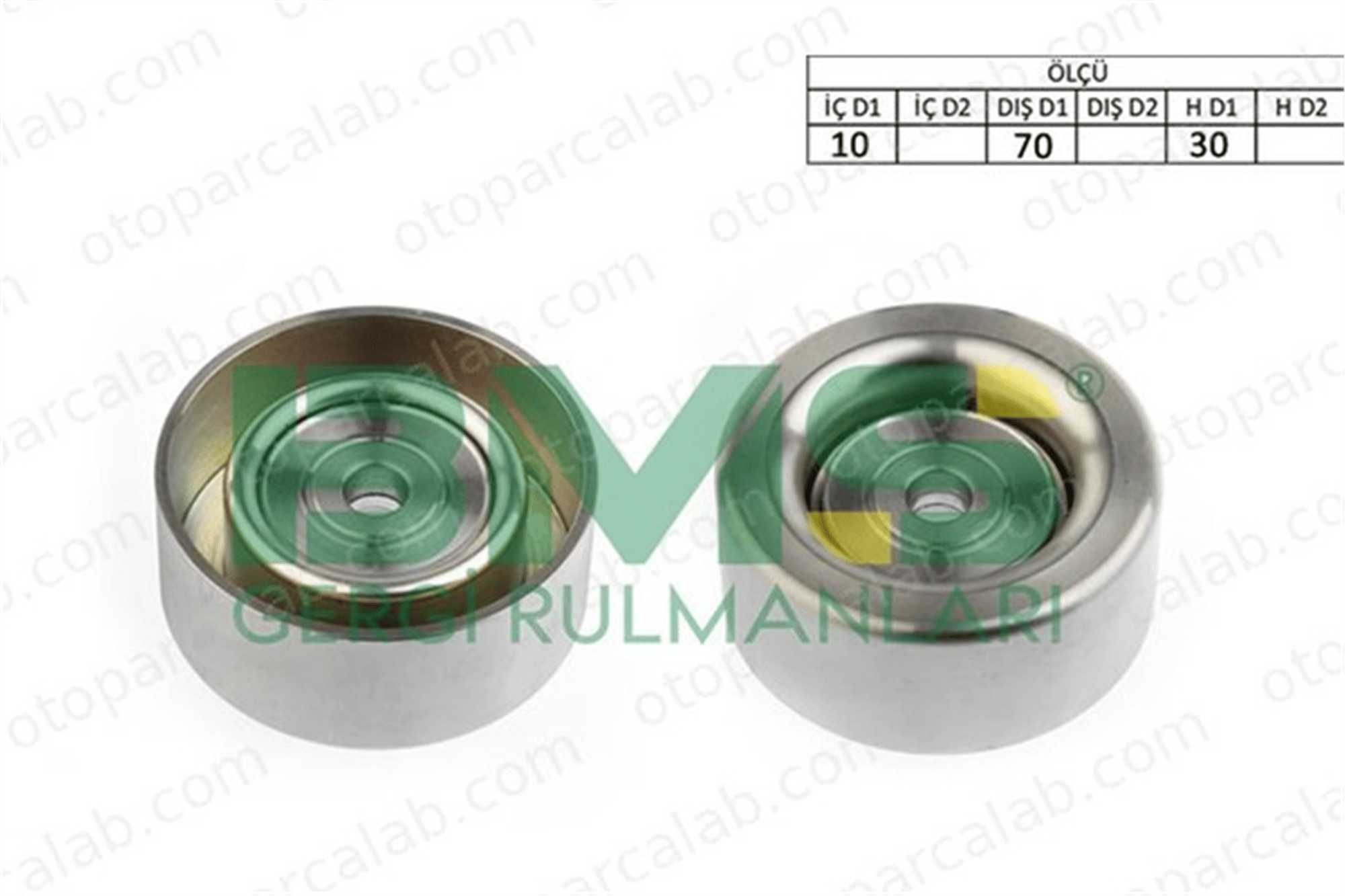 BMS 505 Vantilatör Kayış Gergi Rulmanı MITSUBISHI OUTLANDER III ASX 1609958780 1611419580