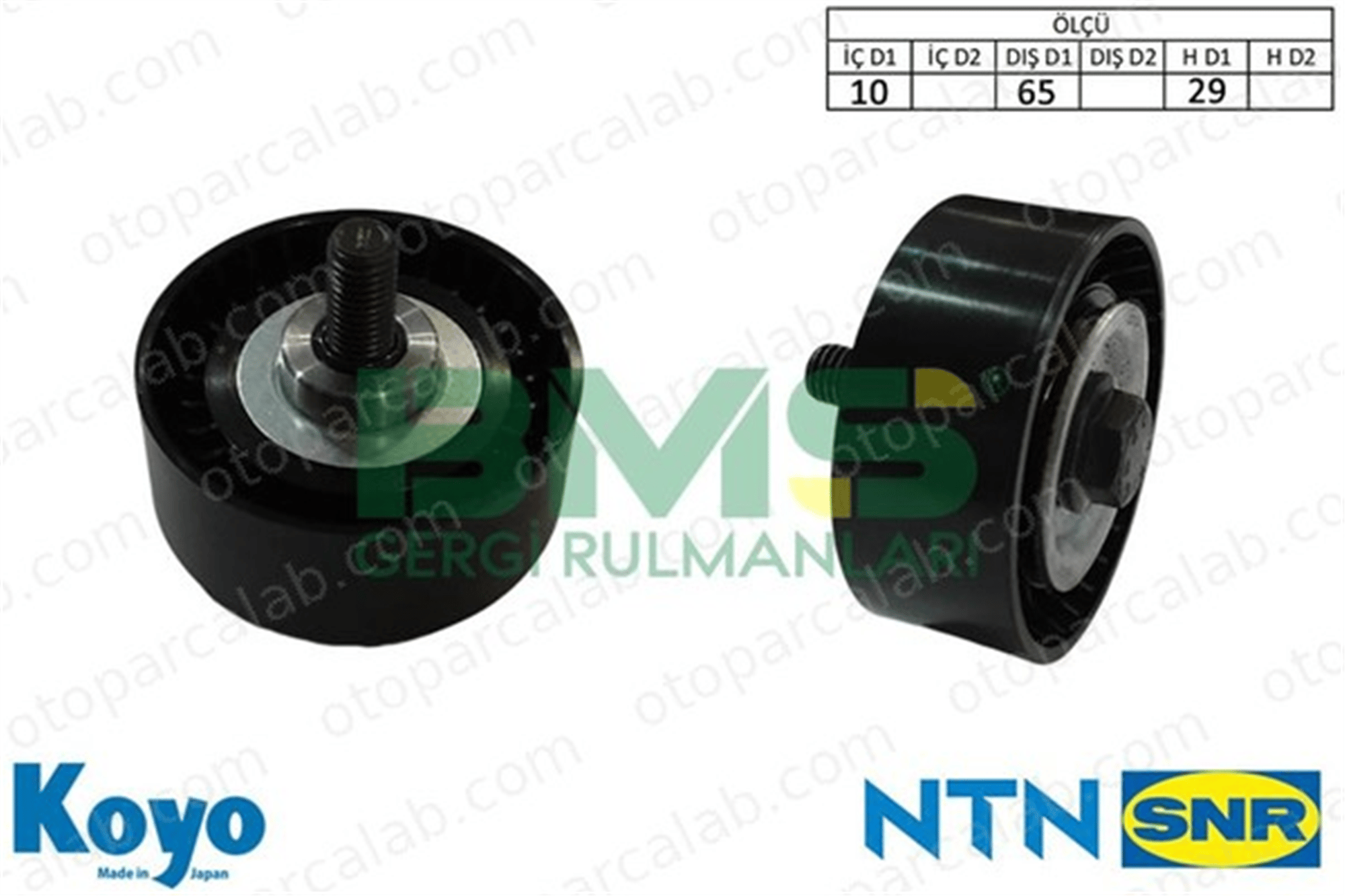 BMS 732P Vantilatör Kayış Gergi Rulmanı HYUNDAI TUCSON i30 252882U000 252882U010