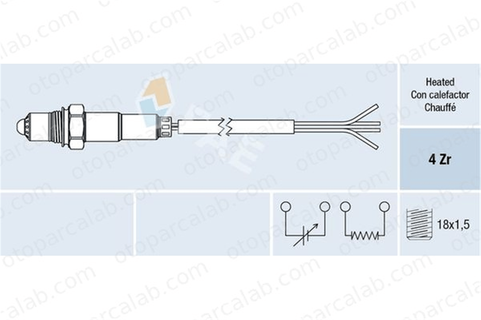 BMW ORJINAL 11781742052 Oksijen (Lambda) Sensörü BMW 8 Z8 Roadster 11781742052 11781742051