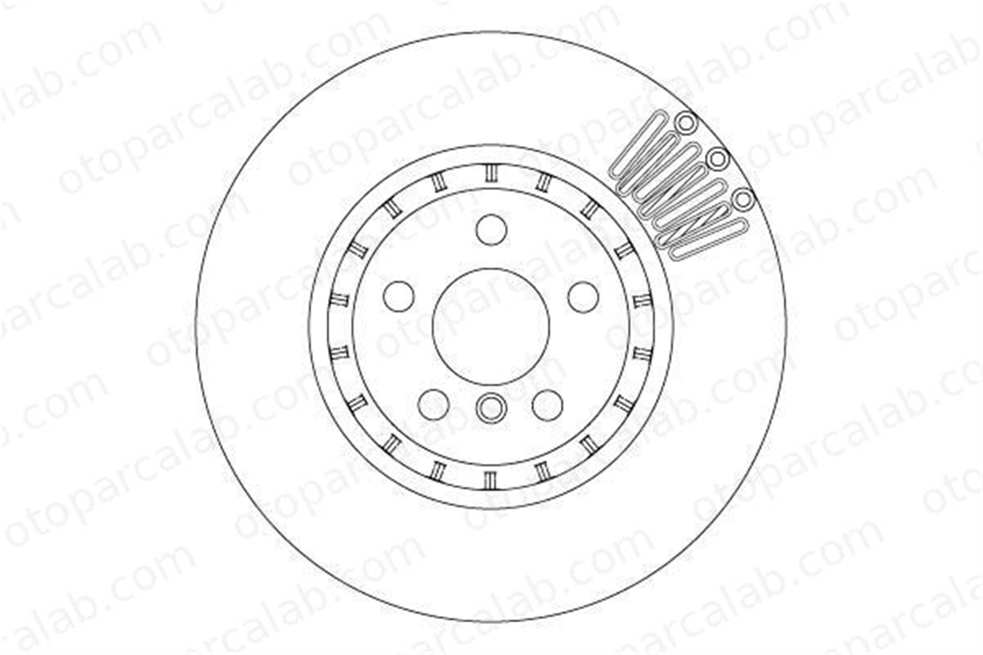 BMW ORJINAL 34208831484 Fren Disk Ayna Arka Sağ ve Sol BMW 5 3 34208831484 34216860925