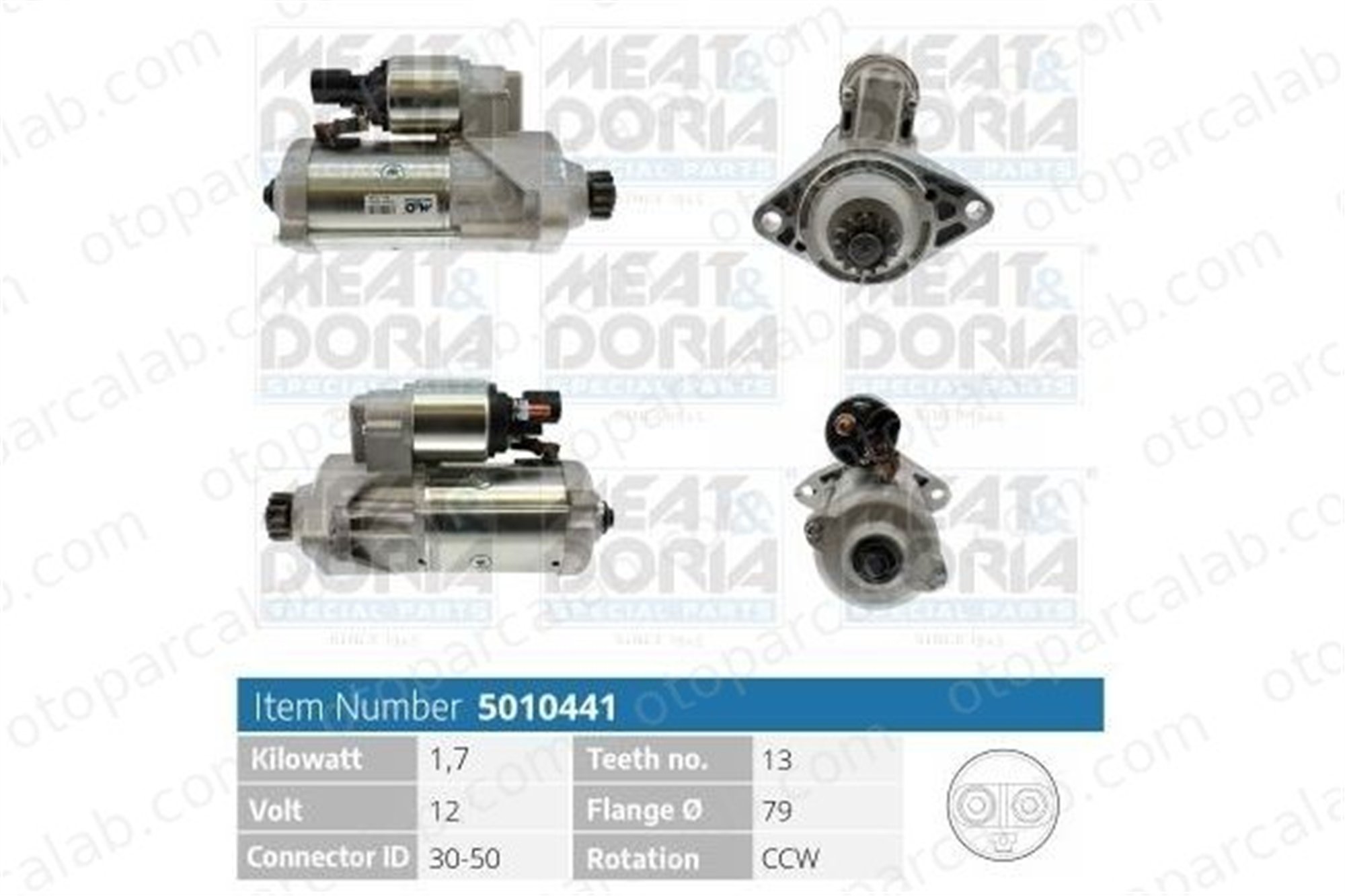 BOEM 02E911022H Marş Dinamosu SEAT LEON ST VW TIGUAN 2E911022H 02E911022H