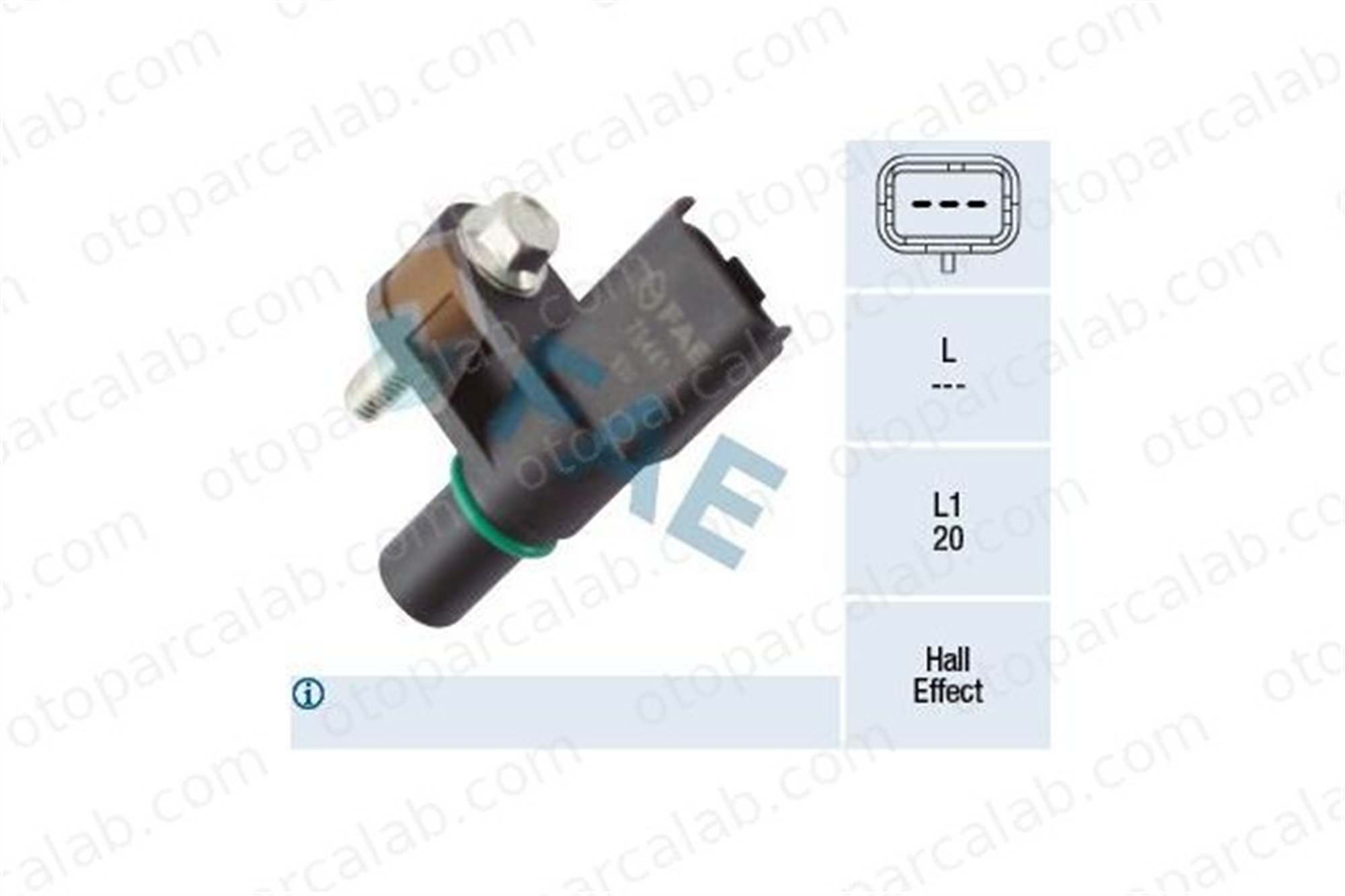 BOEM 9688725080 Eksantrik Devir Sensörü PEUGEOT 208 I CITROËN C3 III 9688725080 131864