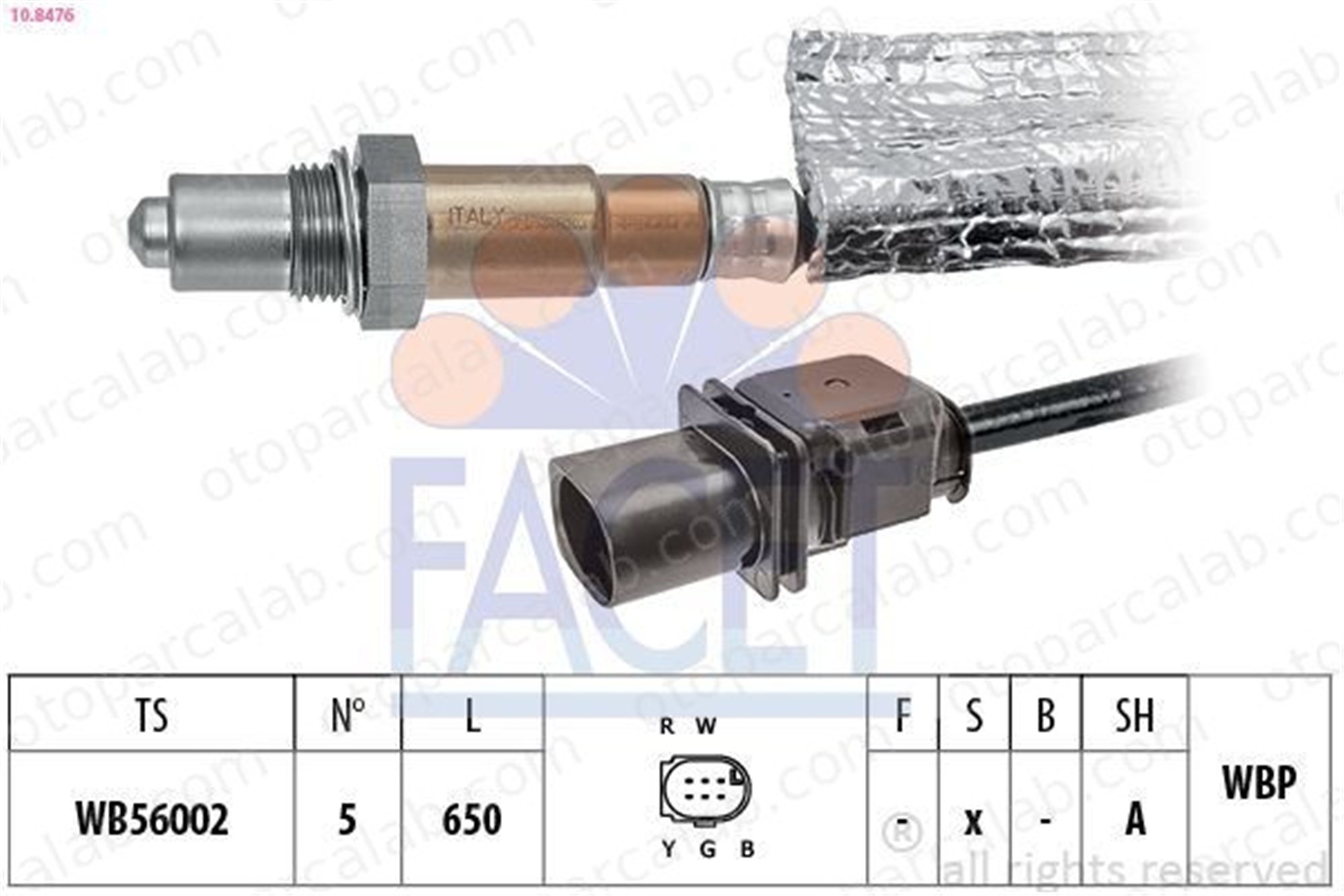 BOEM A0005423100 Oksijen (Lambda) Sensörü MERCEDES-BENZ E-SERISI C-SERISI A0005423100 11787836394