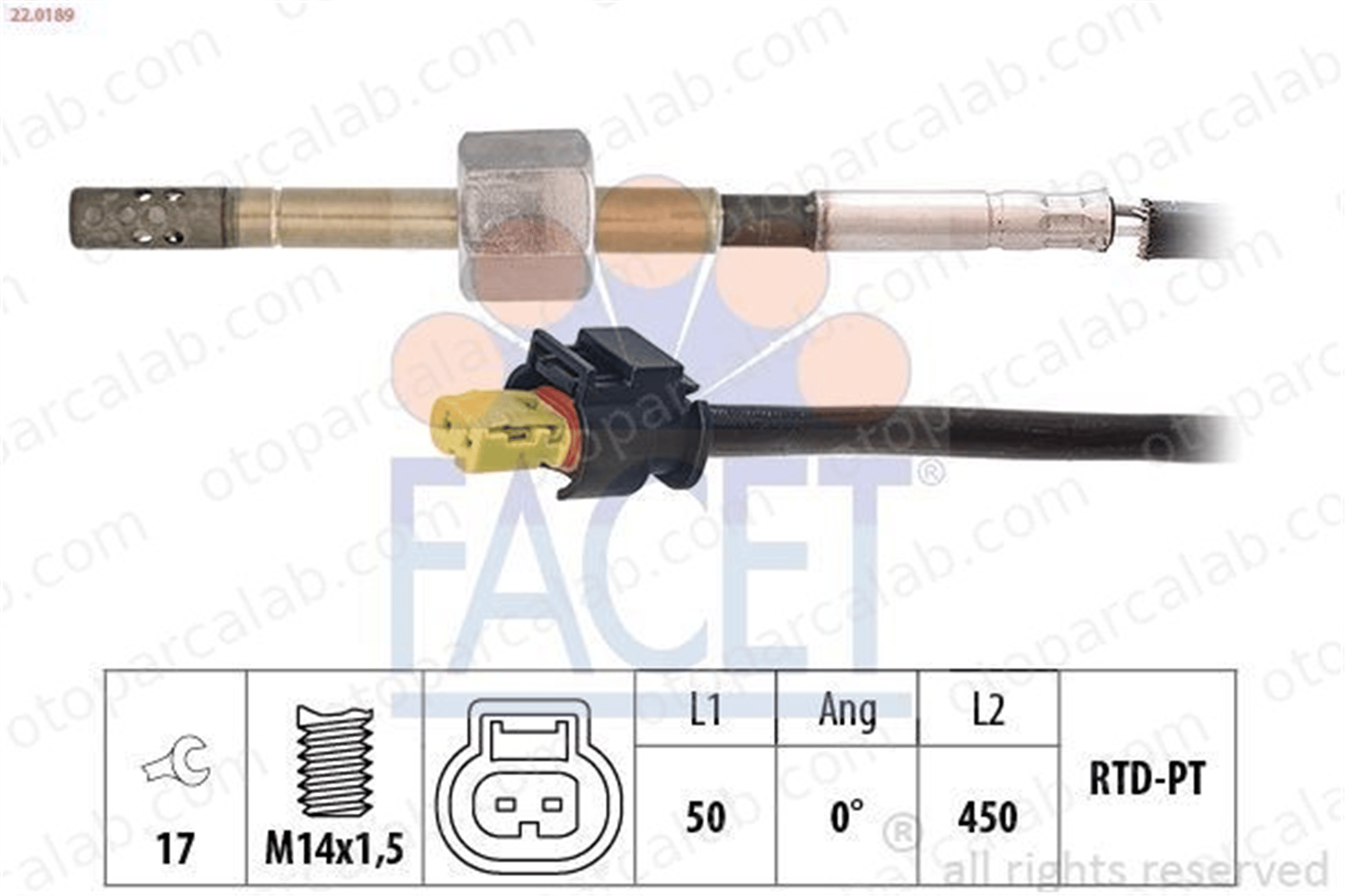 BOEM A0009055202 Egzoz Sıcaklık Sensörü MERCEDES-BENZ C-SERISI C-SERISI T-Model A0009055202 135504