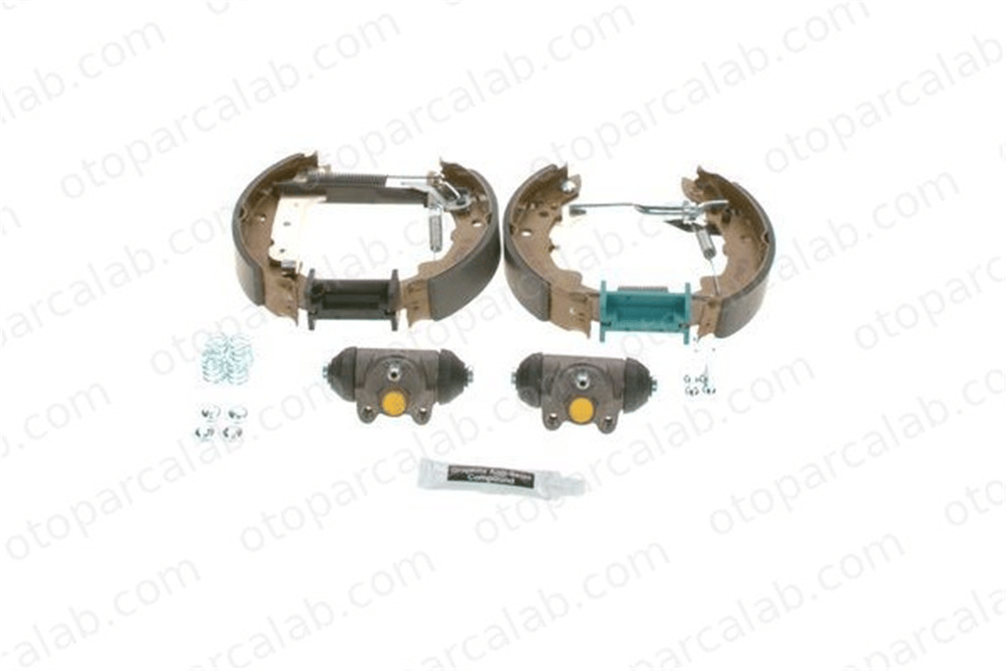 BOSCH 0 204 114 512 Fren Pabuçlu Balata Arka RENAULT 5 7701202727 7701203466