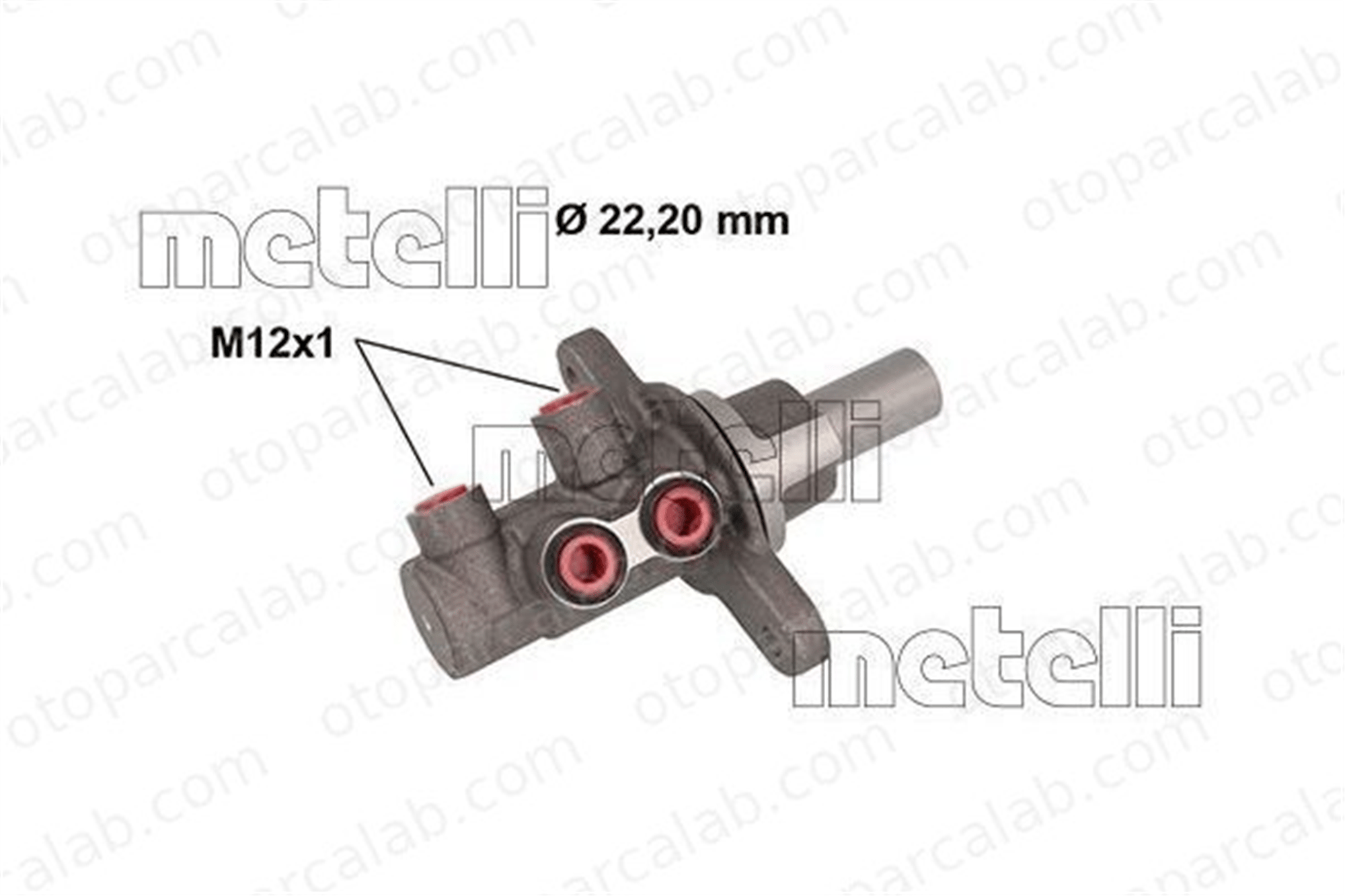 BOSCH 0 204 123 805 Fren Ana Merkez TOYOTA AURIS COROLLA Sedan 4720119015