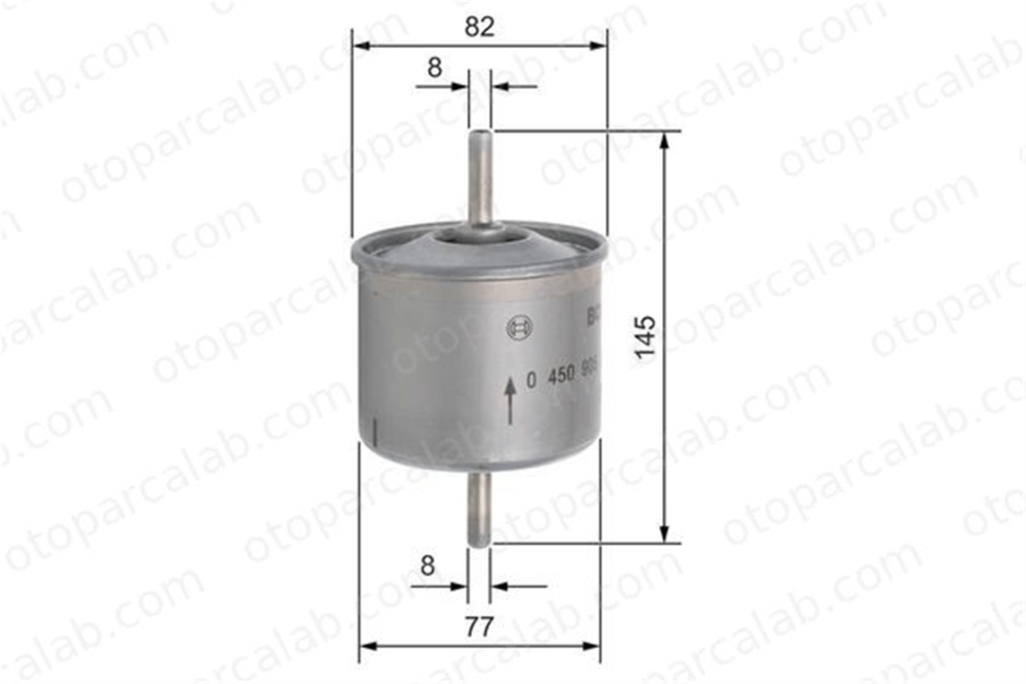 BOSCH 0 450 905 324 Yakıt Filtresi FORD ESCORT V ESCORT V Turnier 92FB9155AB 92FB9155AA