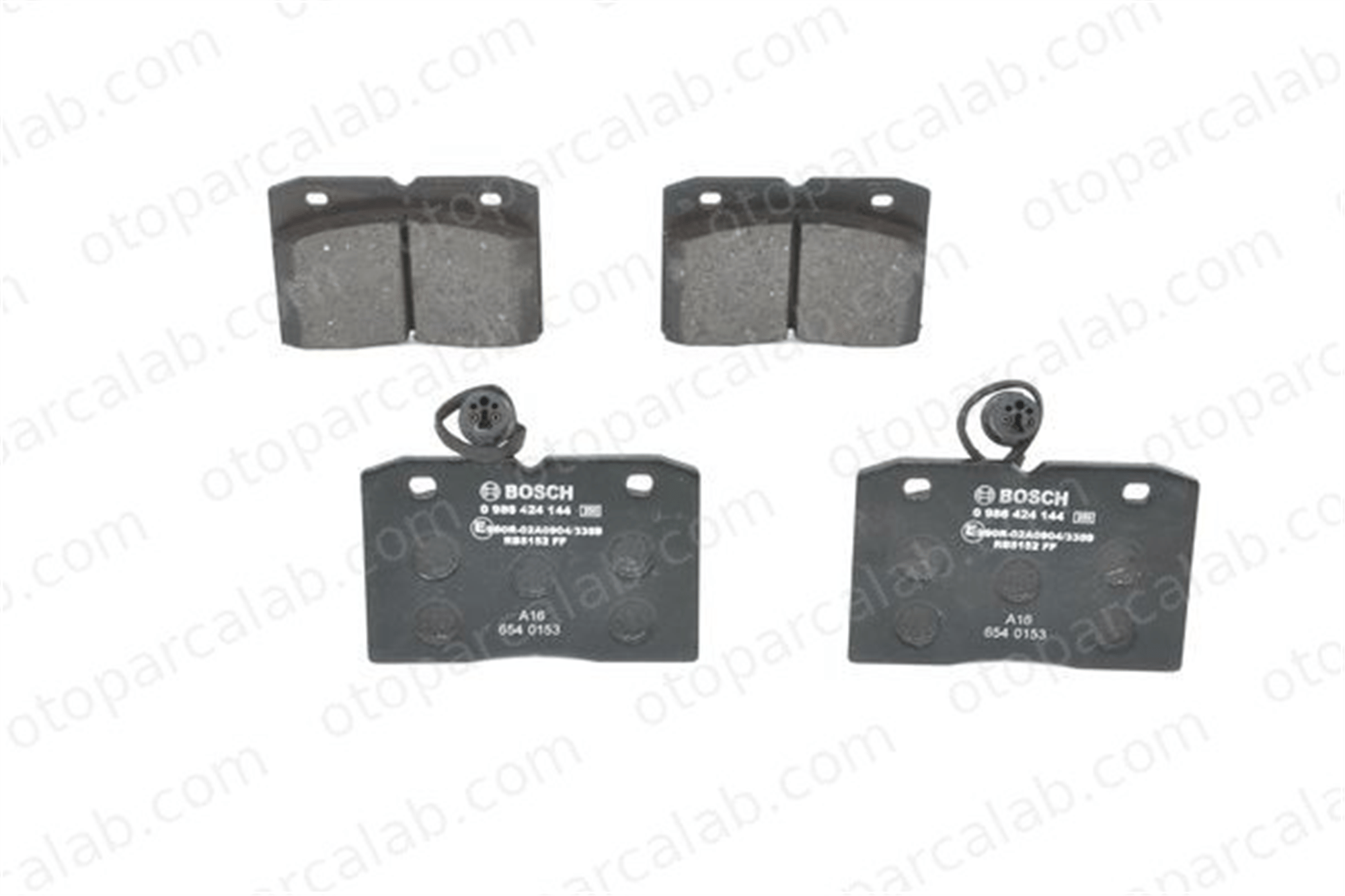 BOSCH 0 986 424 144 Fren Disk Balata Ön IVECO DAILY II Panelvan/Van DAILY II Platform şasi 1503107 1906039