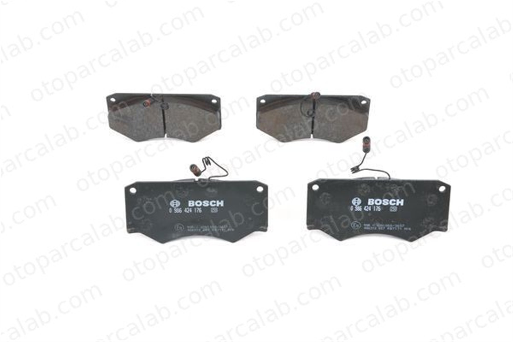 BOSCH 0 986 424 176 Fren Disk Balata Ön IVECO DAILY II Panelvan/Van DAILY II Platform şasi 1506566 1902469
