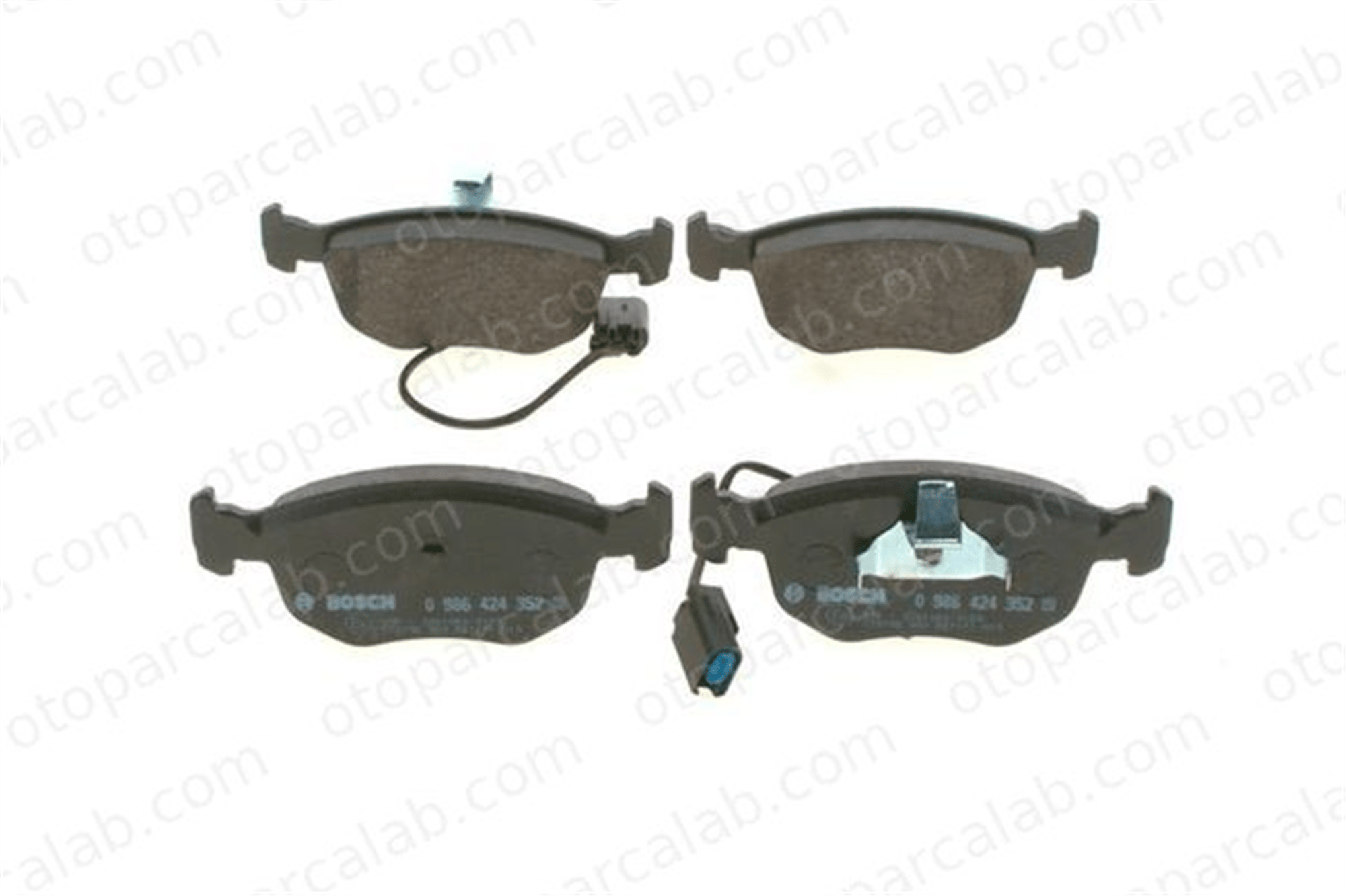 BOSCH 0 986 424 352 Fren Disk Balata Ön FORD MONDEO I MONDEO I Sedan 93BB2K021BC 1022077