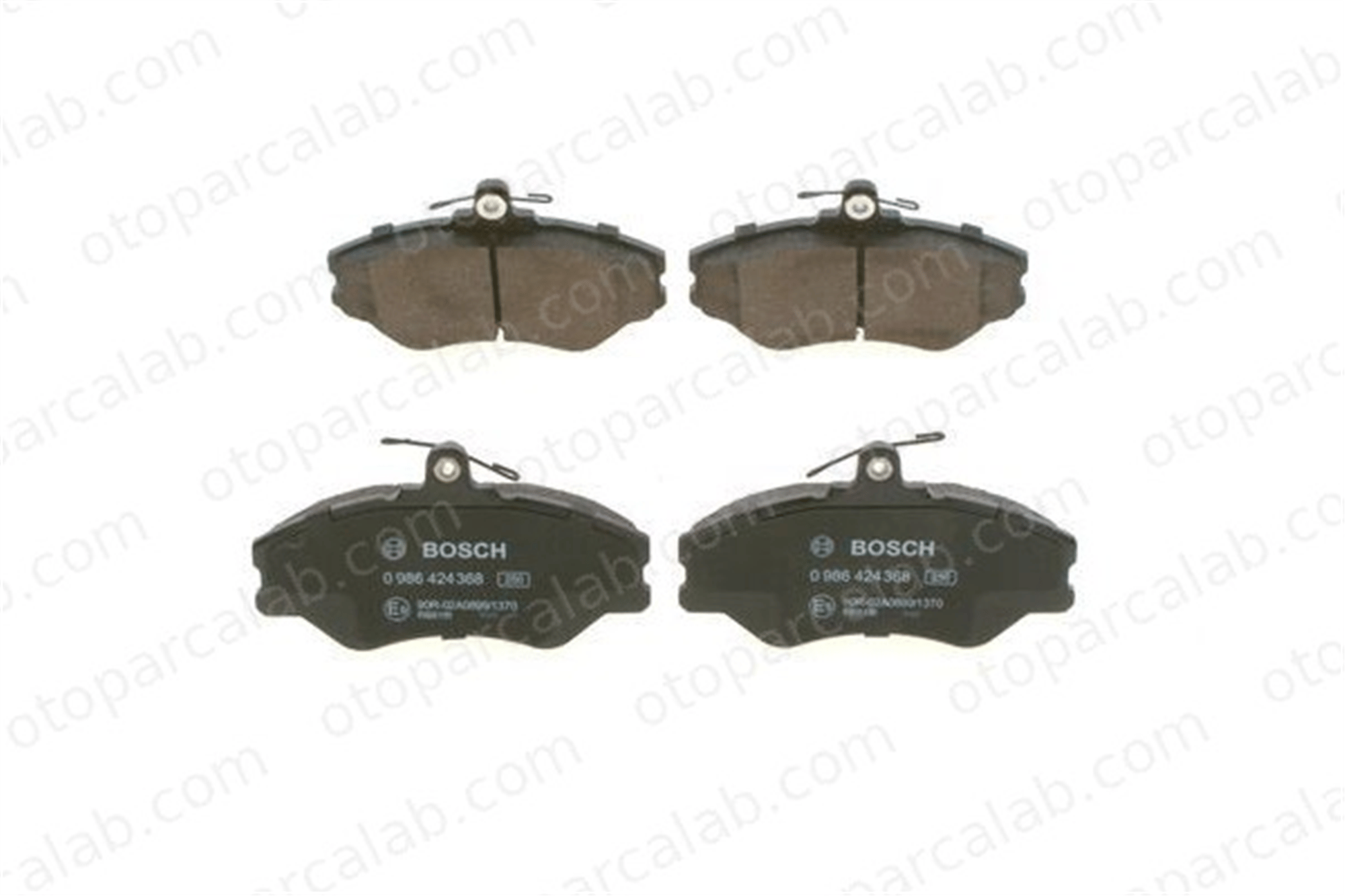 BOSCH 0 986 424 368 Fren Disk Balata Ön HYUNDAI H100 Panelvan/Van H100 Minibüs/Otobüs 581014BA00 5810143A00