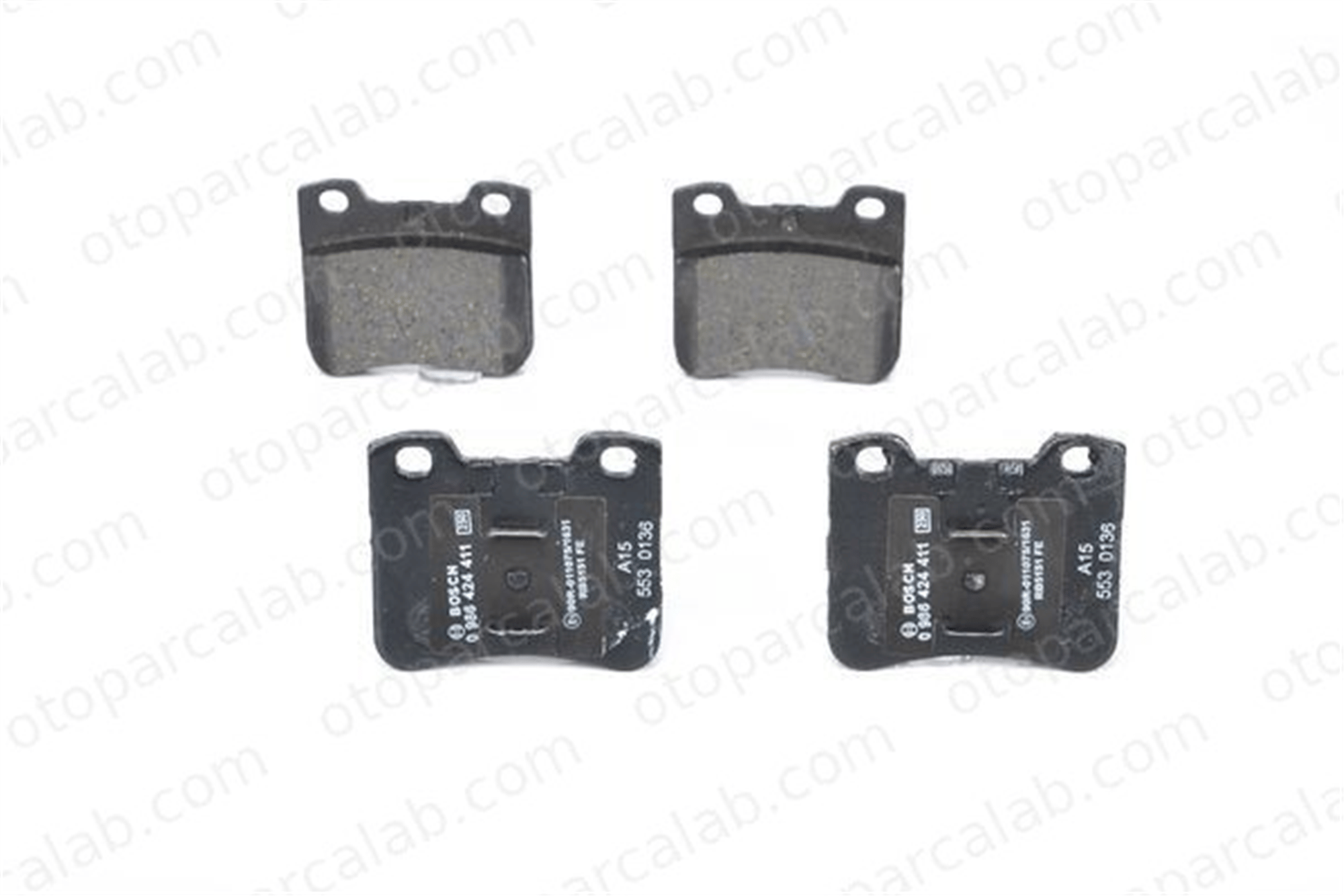 BOSCH 0 986 424 411 Fren Disk Balata Ön CITROËN SAXO SAXO Hatchback van 425284 172066