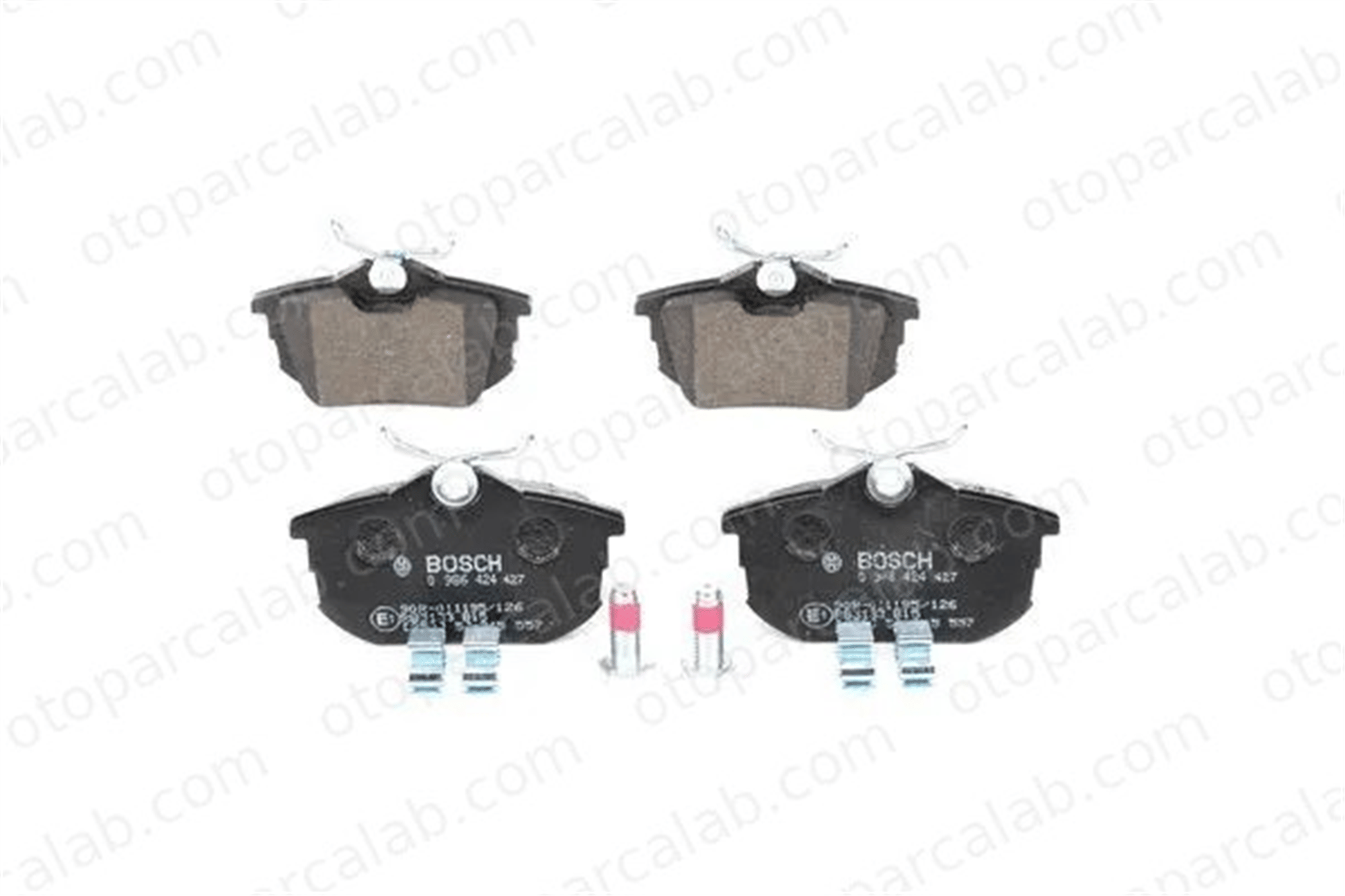 BOSCH 0 986 424 427 Fren Disk Balata Arka VOLVO V40 Station wagon S40 I 306207705 4544201020