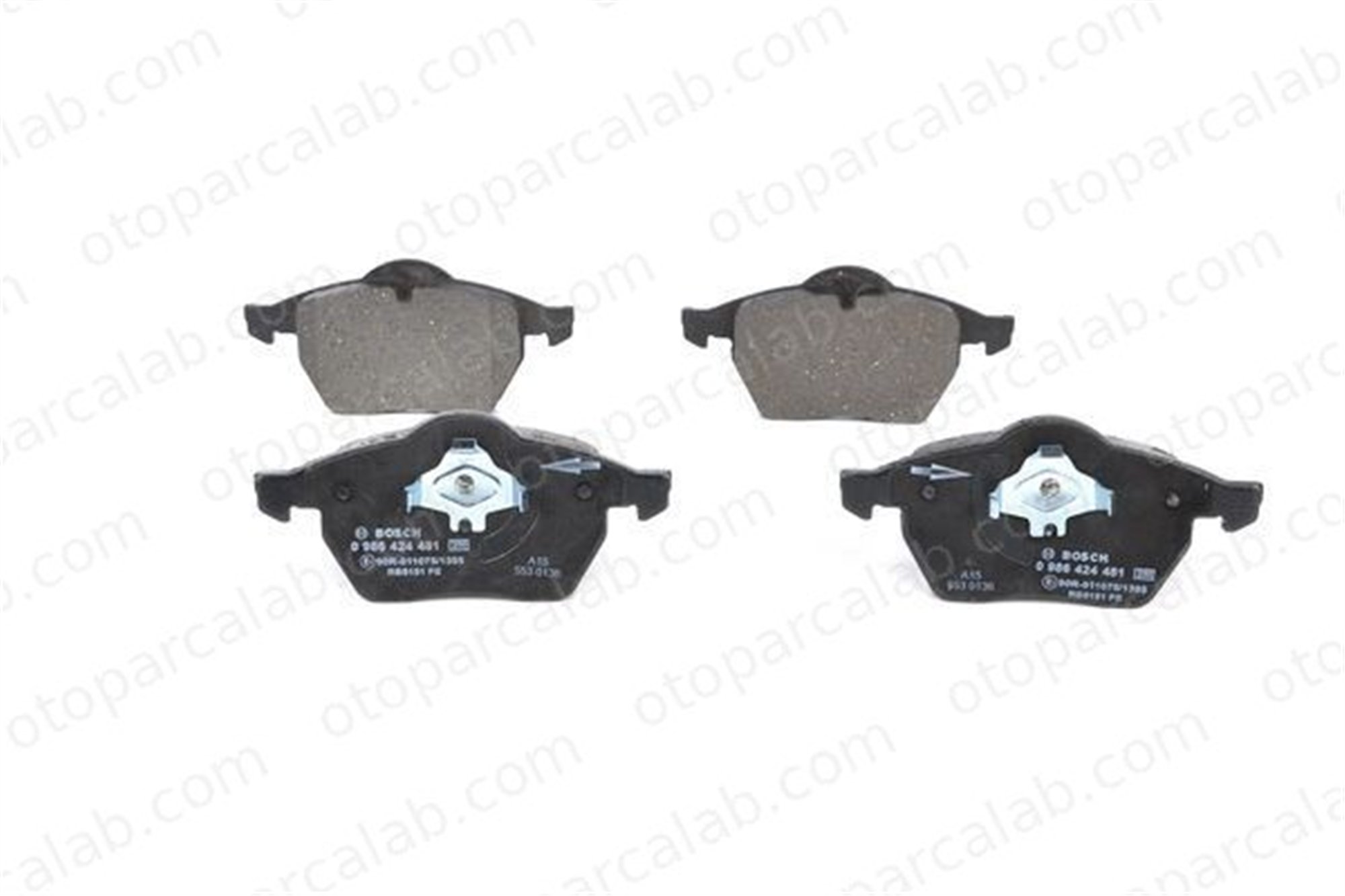 BOSCH 0 986 424 481 Fren Disk Balata Ön VW PASSAT B5 PASSAT B5 Variant 8D0698151C 4A0698451B