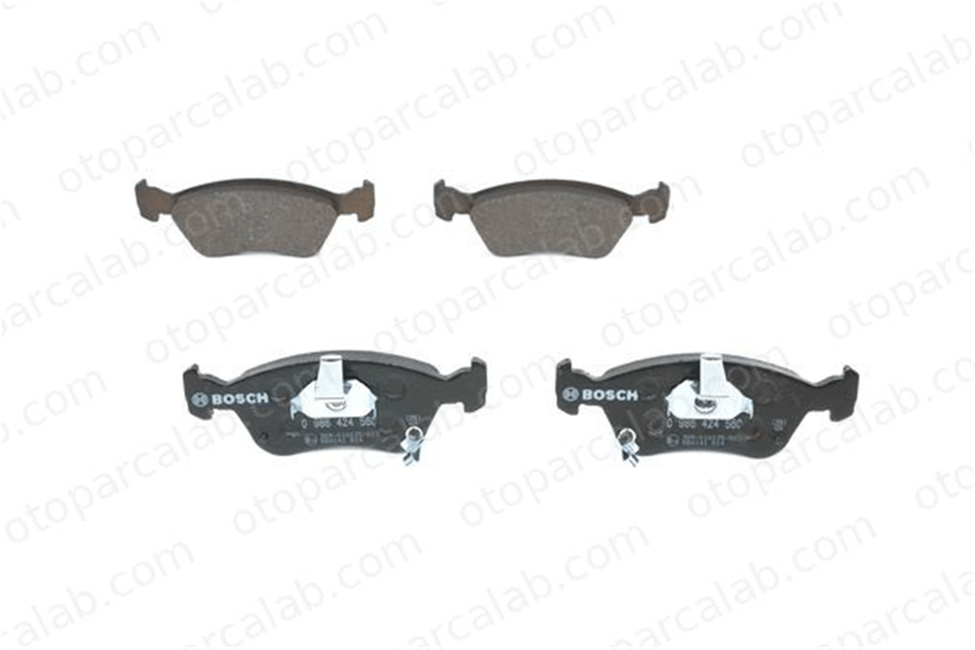 BOSCH 0 986 424 560 Fren Disk Balata Ön TOYOTA AVENSIS AVENSIS Liftback 446505110 446505020