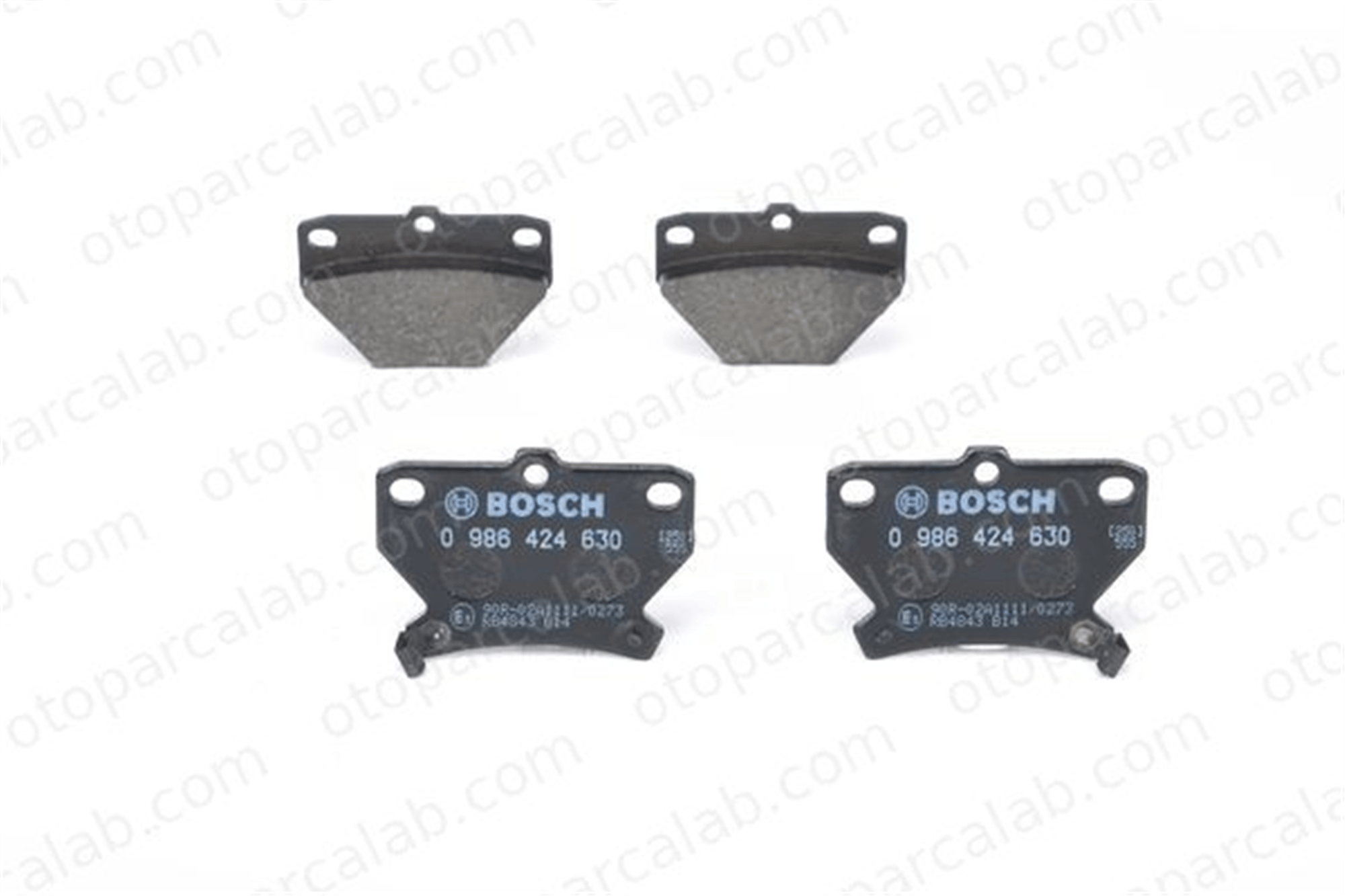 BOSCH 0 986 424 630 Fren Disk Balata Arka TOYOTA YARIS VERSO COROLLA Station wagon 446620090 04466 20090