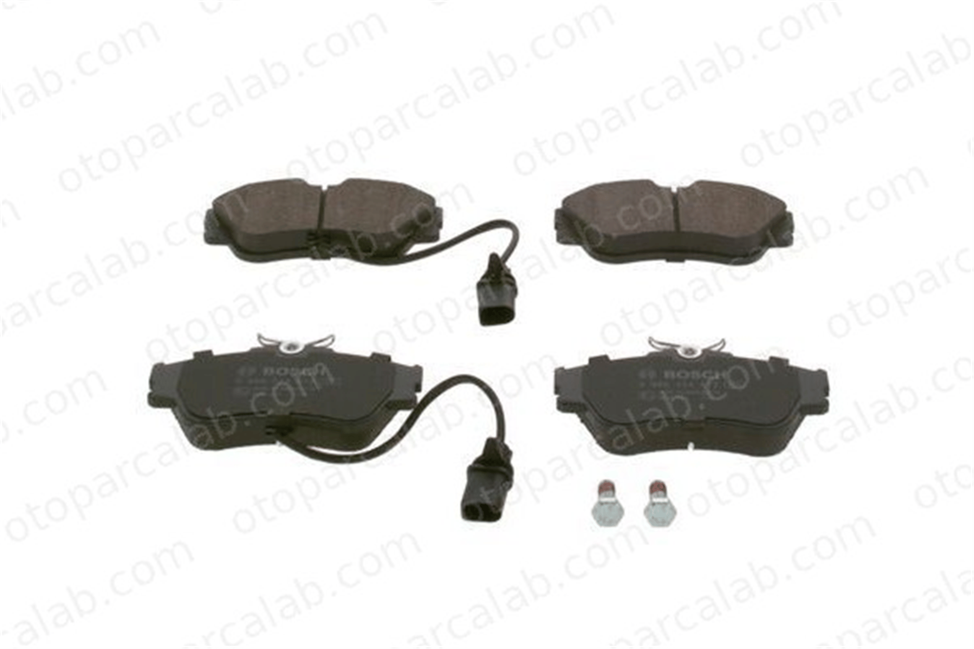 BOSCH 0 986 424 672 Fren Disk Balata Ön VW TRANSPORTER T4 Minibüs/Otobüs TRANSPORTER T4 Panelvan/Van 7D0698151B 7D0698151G