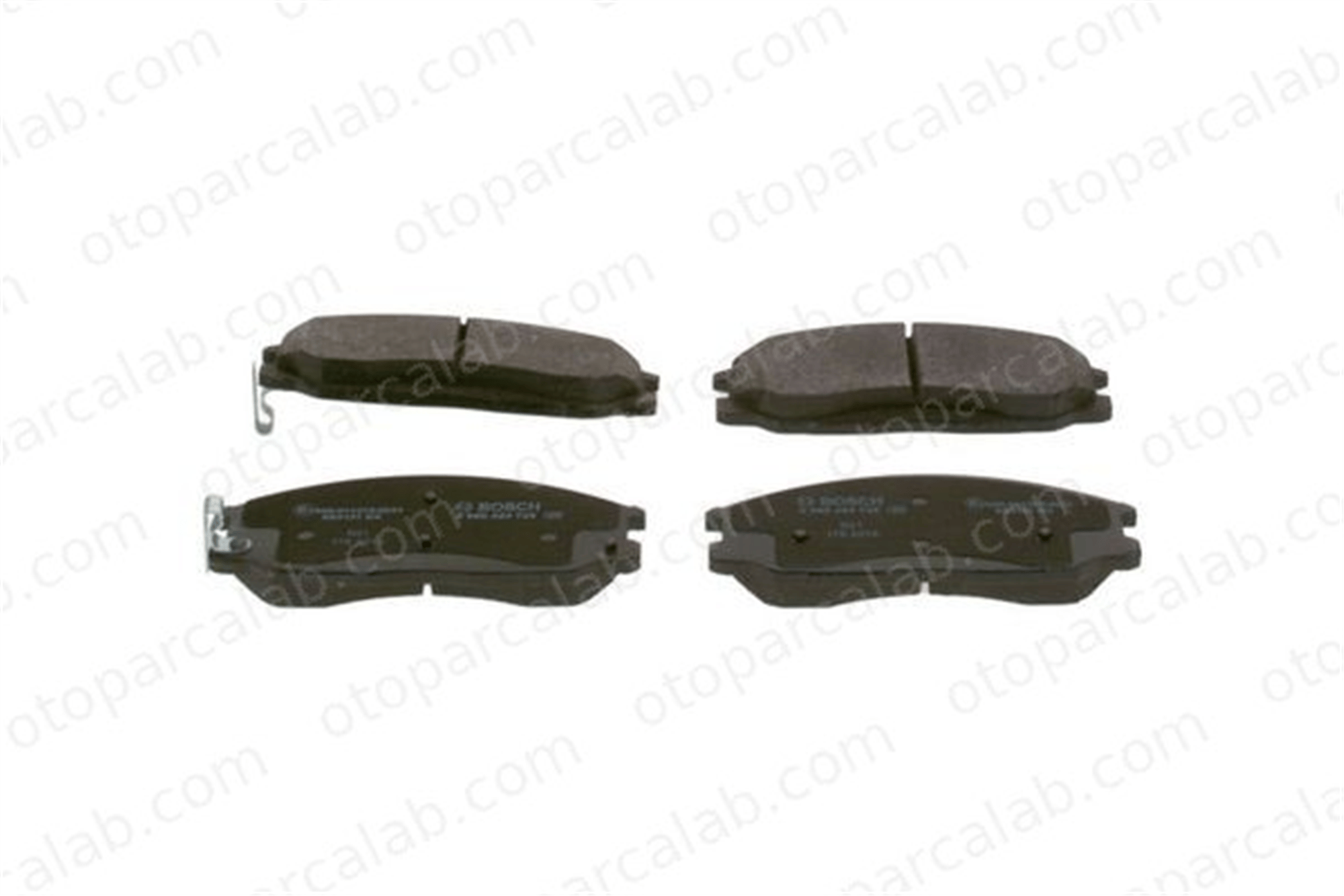 BOSCH 0 986 424 729 Fren Disk Balata Ön HYUNDAI SANTA FÉ I SSANGYONG REXTON / REXTON II 5810126A00 581013AA20