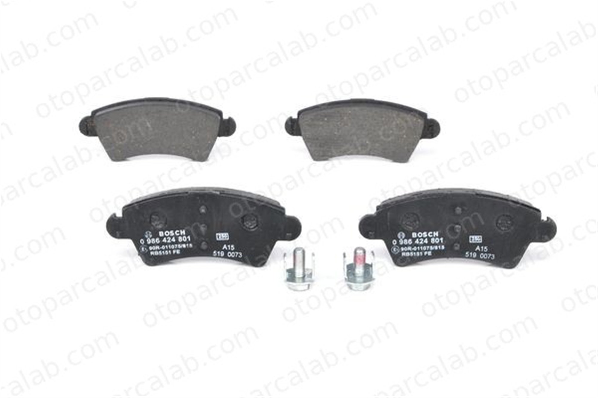 BOSCH 0 986 424 801 Fren Disk Balata Ön CITROËN XSARA Break PEUGEOT 306 Break 425229 172103