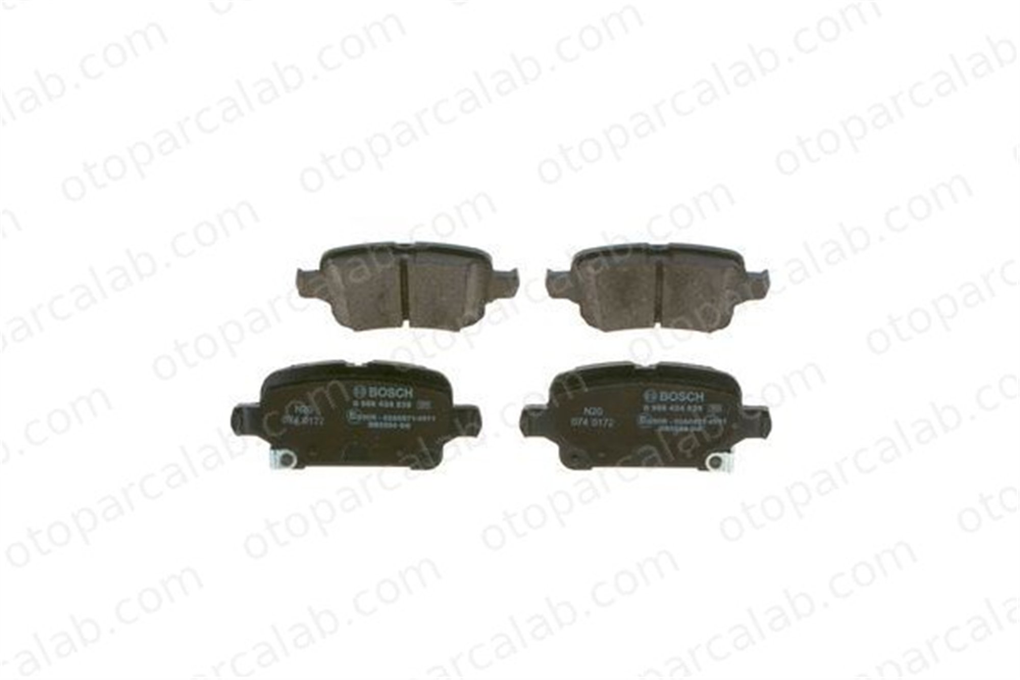 BOSCH 0 986 424 839 Fren Disk Balata Ön OPEL ASTRA K ASTRA K Sports Tourer 39021615 39037199
