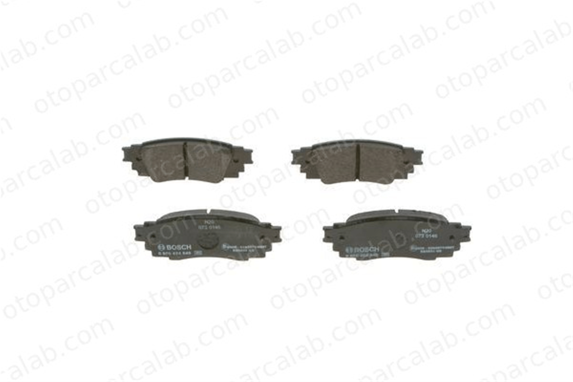 BOSCH 0 986 424 840 Fren Disk Balata Arka TOYOTA C-HR C-HR VAN 446610010 04466-10010