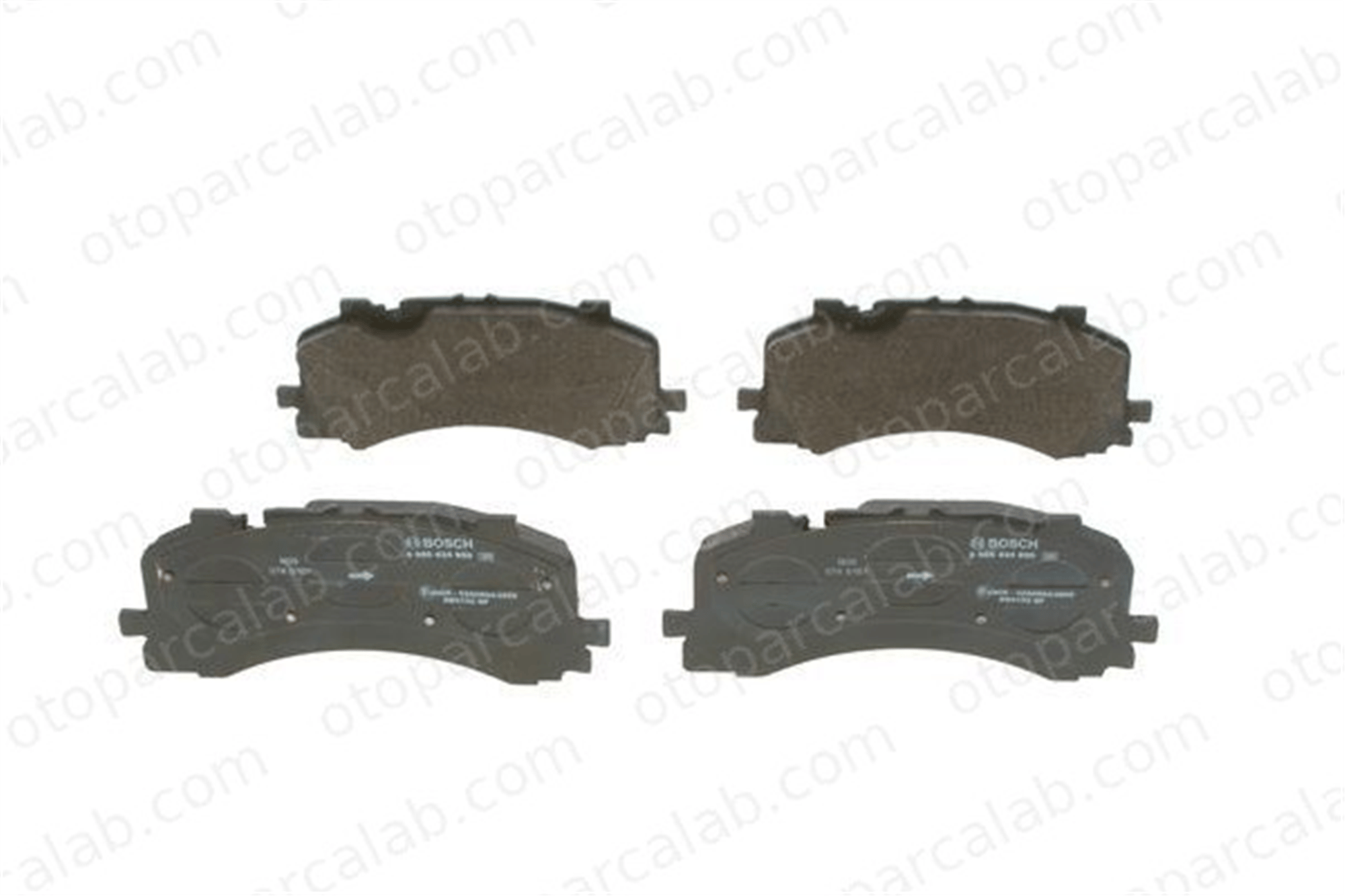 BOSCH 0 986 424 850 Fren Disk Balata Ön AUDI A6 C8 A7 Sportback 4M0698151BB 4M0698151AL