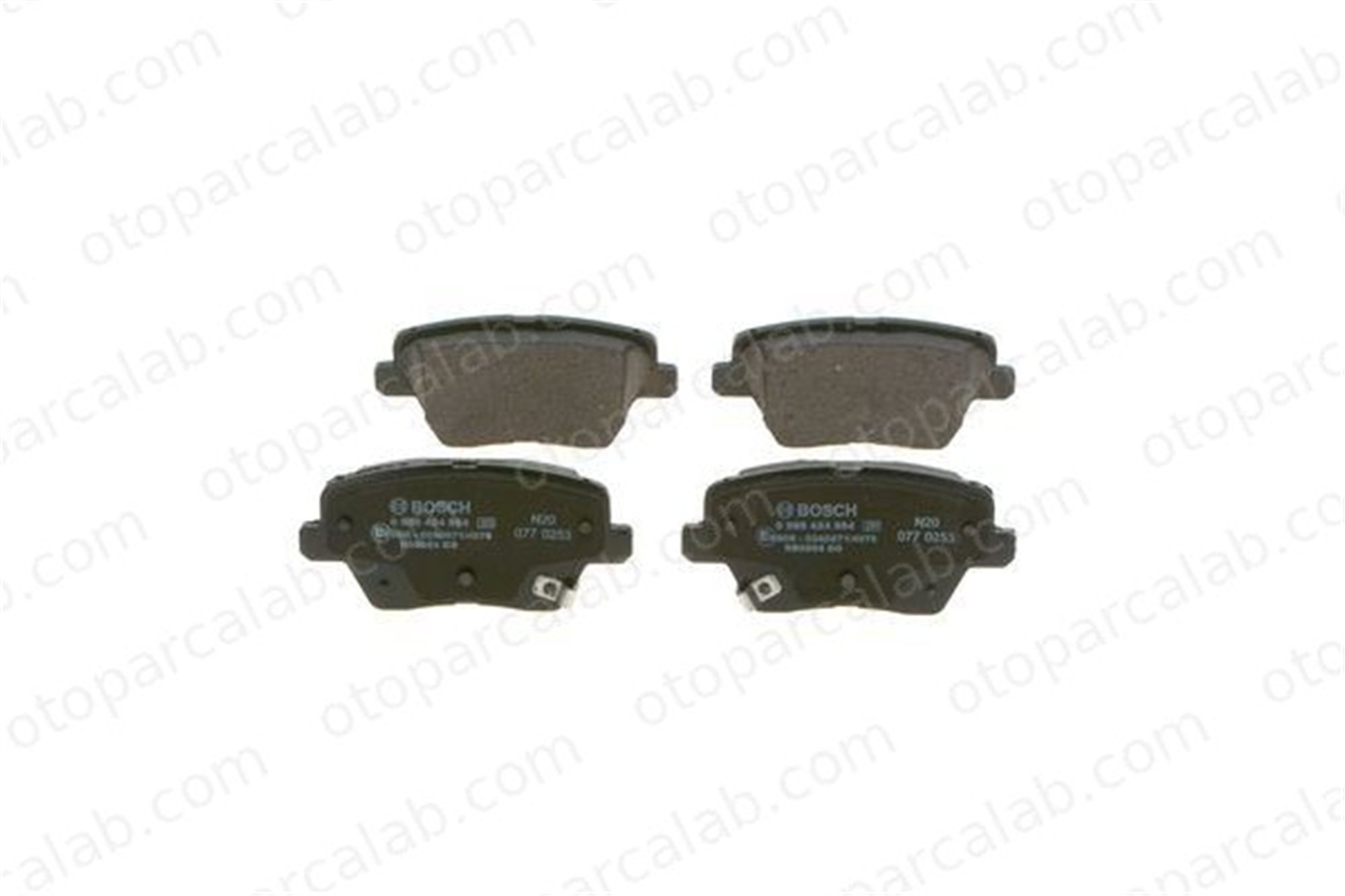 BOSCH 0 986 424 864 Fren Disk Balata Arka HYUNDAI i30 i30 Station wagon 58302G4A30