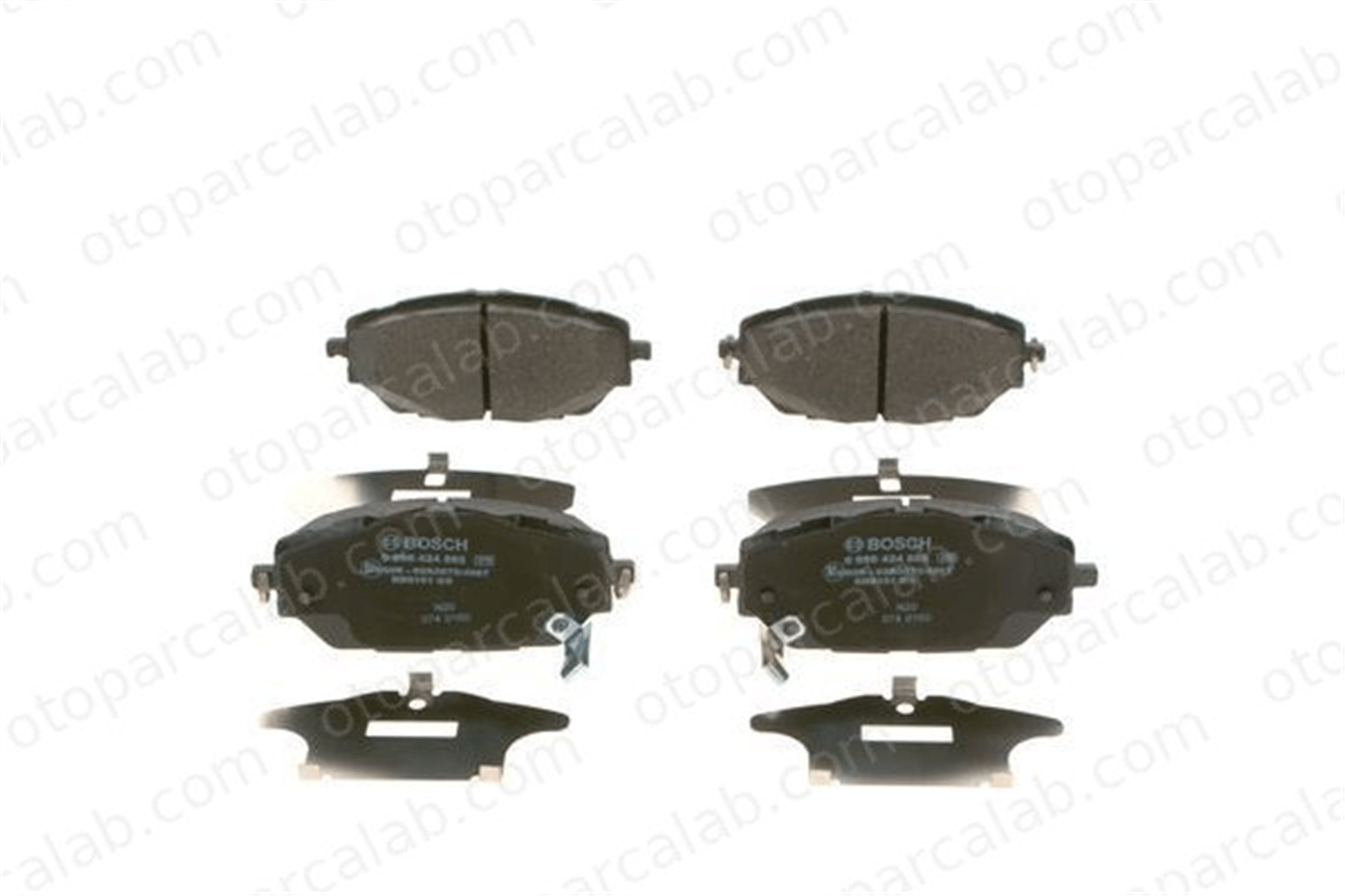 BOSCH 0 986 424 865 Fren Disk Balata Ön TOYOTA C-HR C-HR VAN 4465F4010 04465F4010