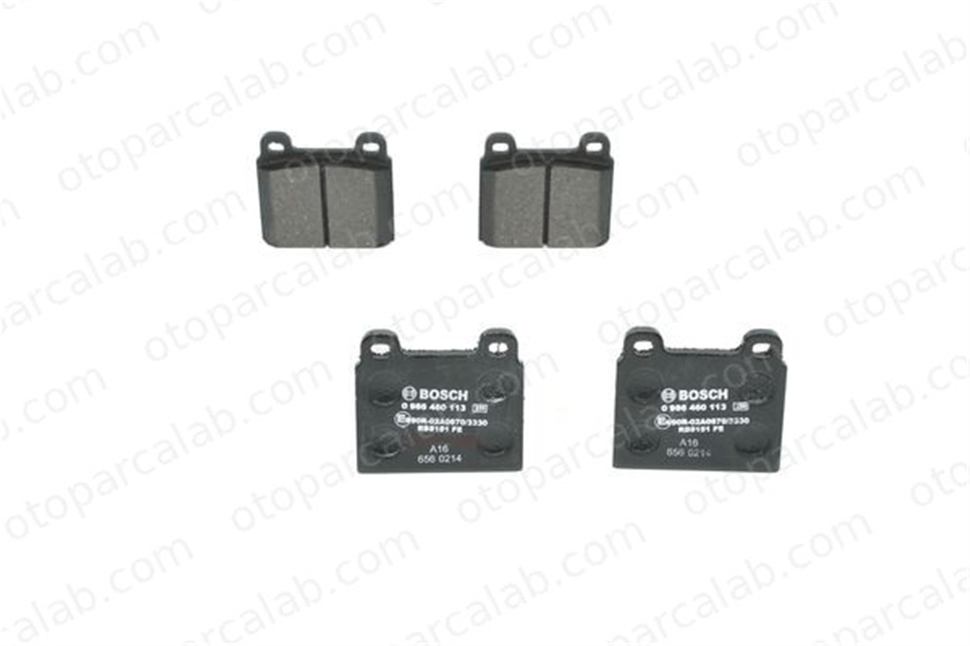 BOSCH 0 986 460 113 Fren Disk Balata Ön PORSCHE 911 MERCEDES-BENZ /8 60713601 60723584
