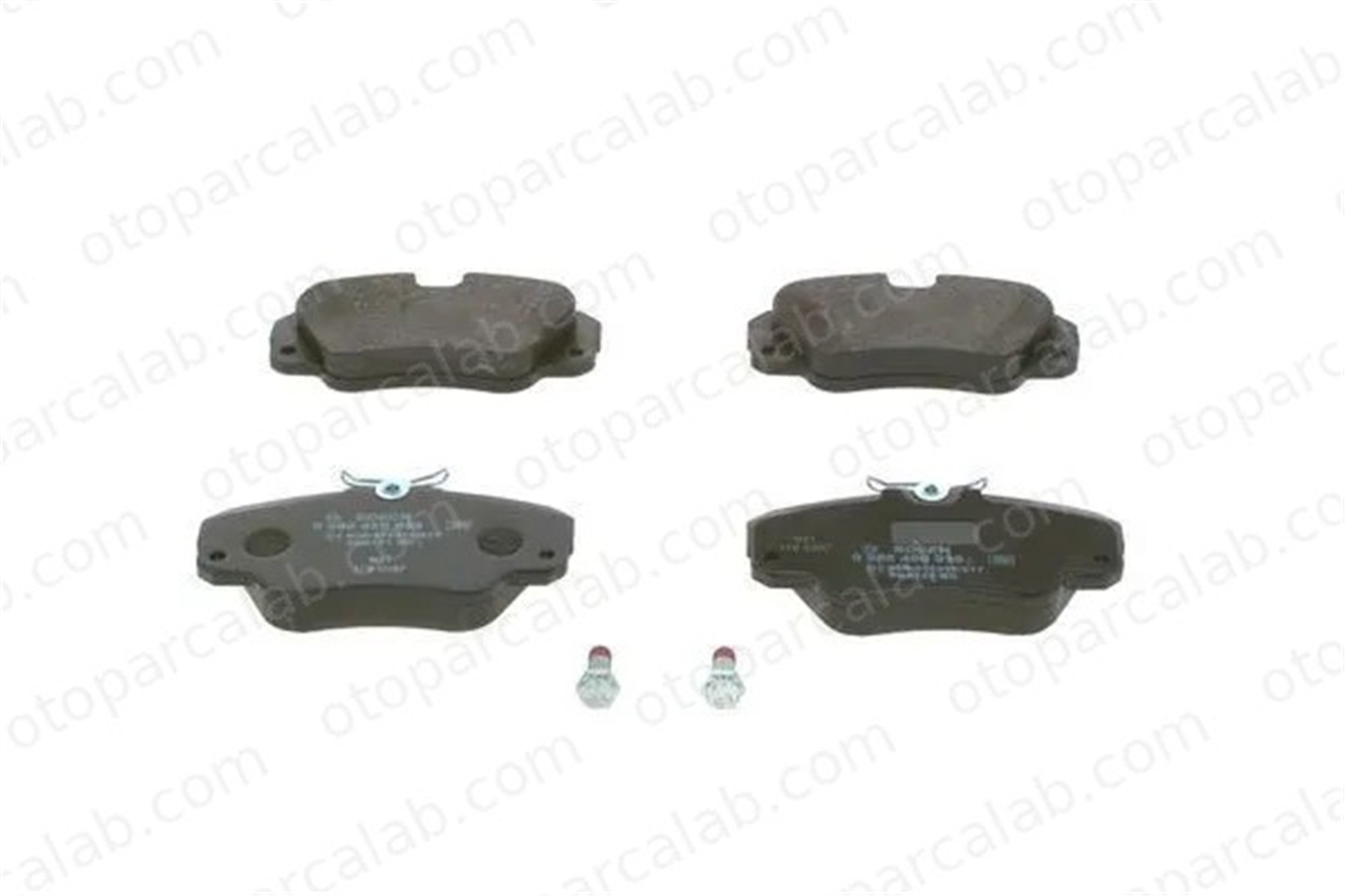 BOSCH 0 986 460 939 Fren Disk Balata Ön OPEL OMEGA B OMEGA B Station wagon 1605033 1605004