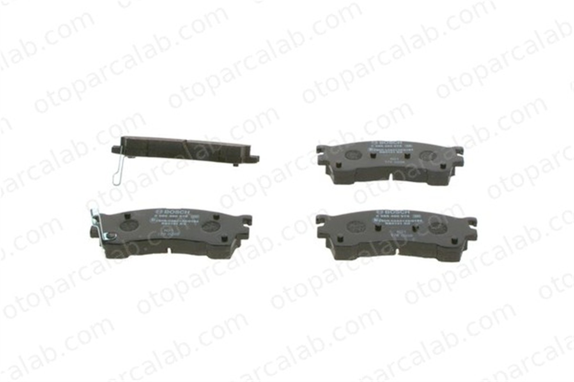 BOSCH 0 986 460 975 Fren Disk Balata Ön MAZDA 626 V Hatchback 626 IV Hatchback 341278 0341278
